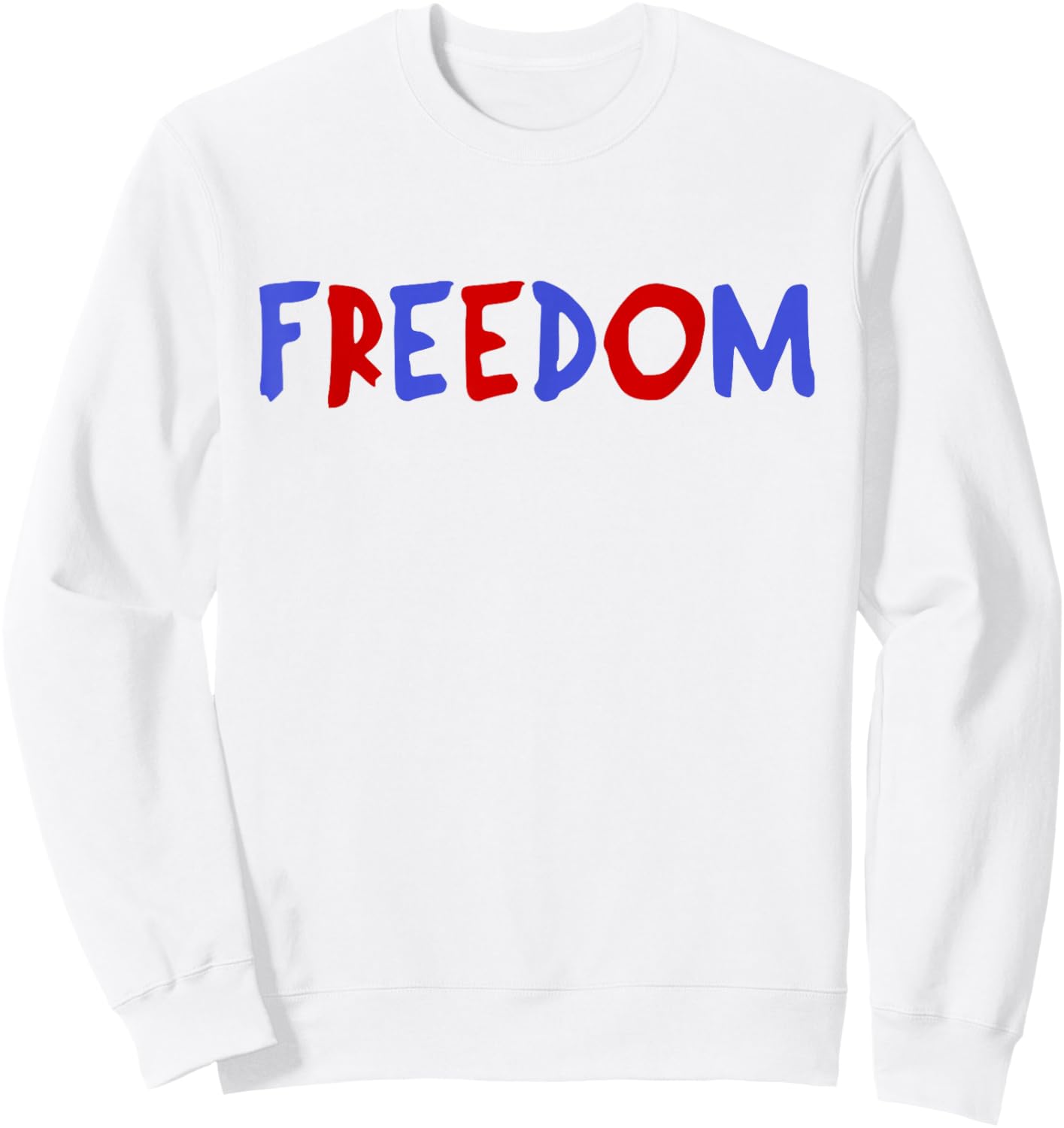 I Love The Taste of Freedom - Matching Fourth of July Couple Sweatshirt - Sweatshirt | White