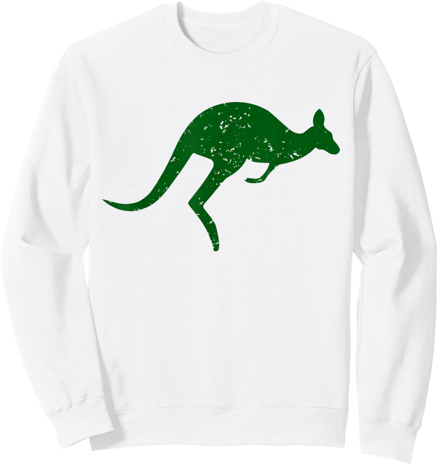Vintage Kangaroo Australia Shirt Aussie Roo Kangaroo Sweatshirt - Sweatshirt | White