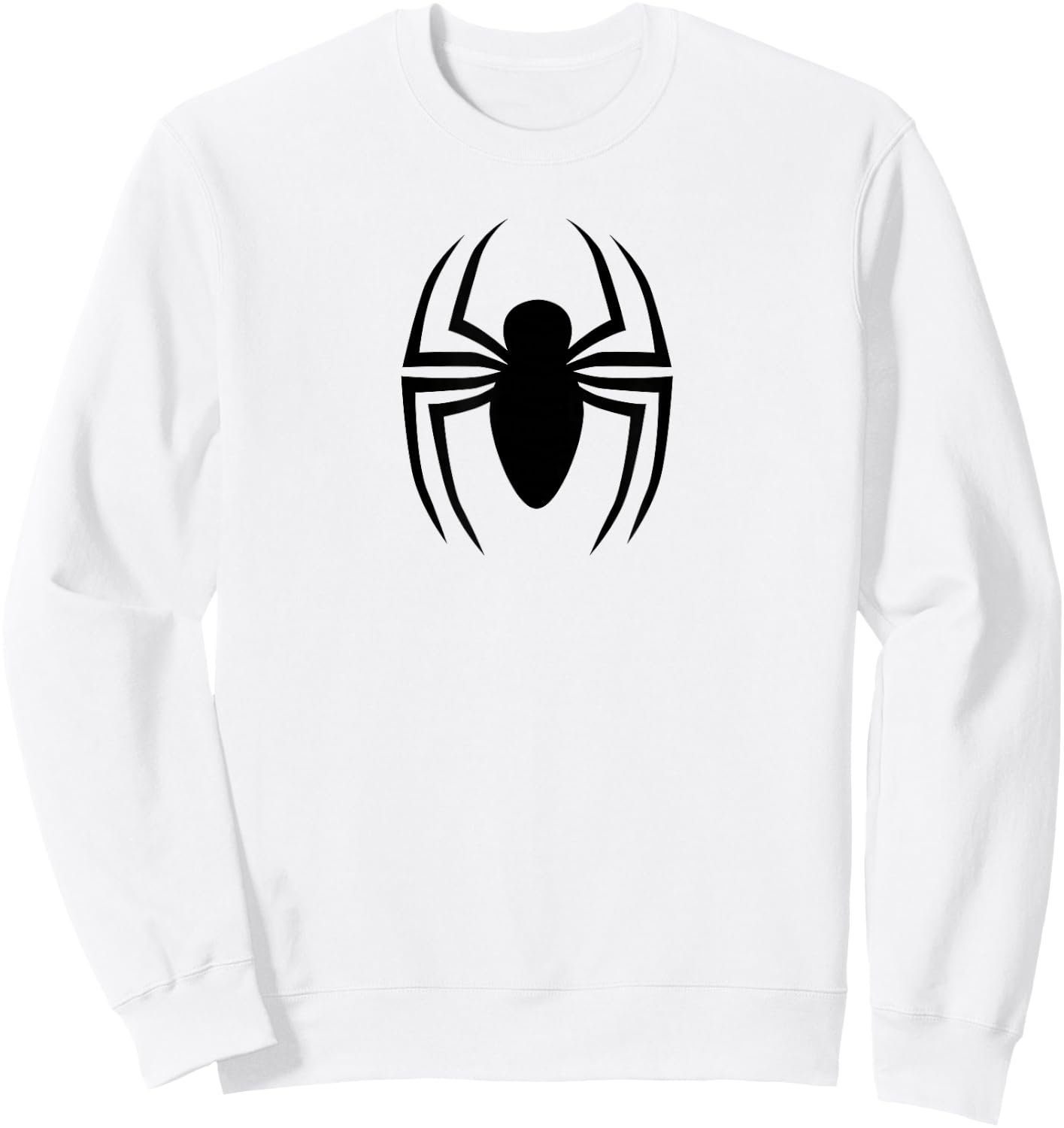 Marvel Spider-Man The Ultimate Logo Classic Graphic Sweatshirt - Sweatshirt | White