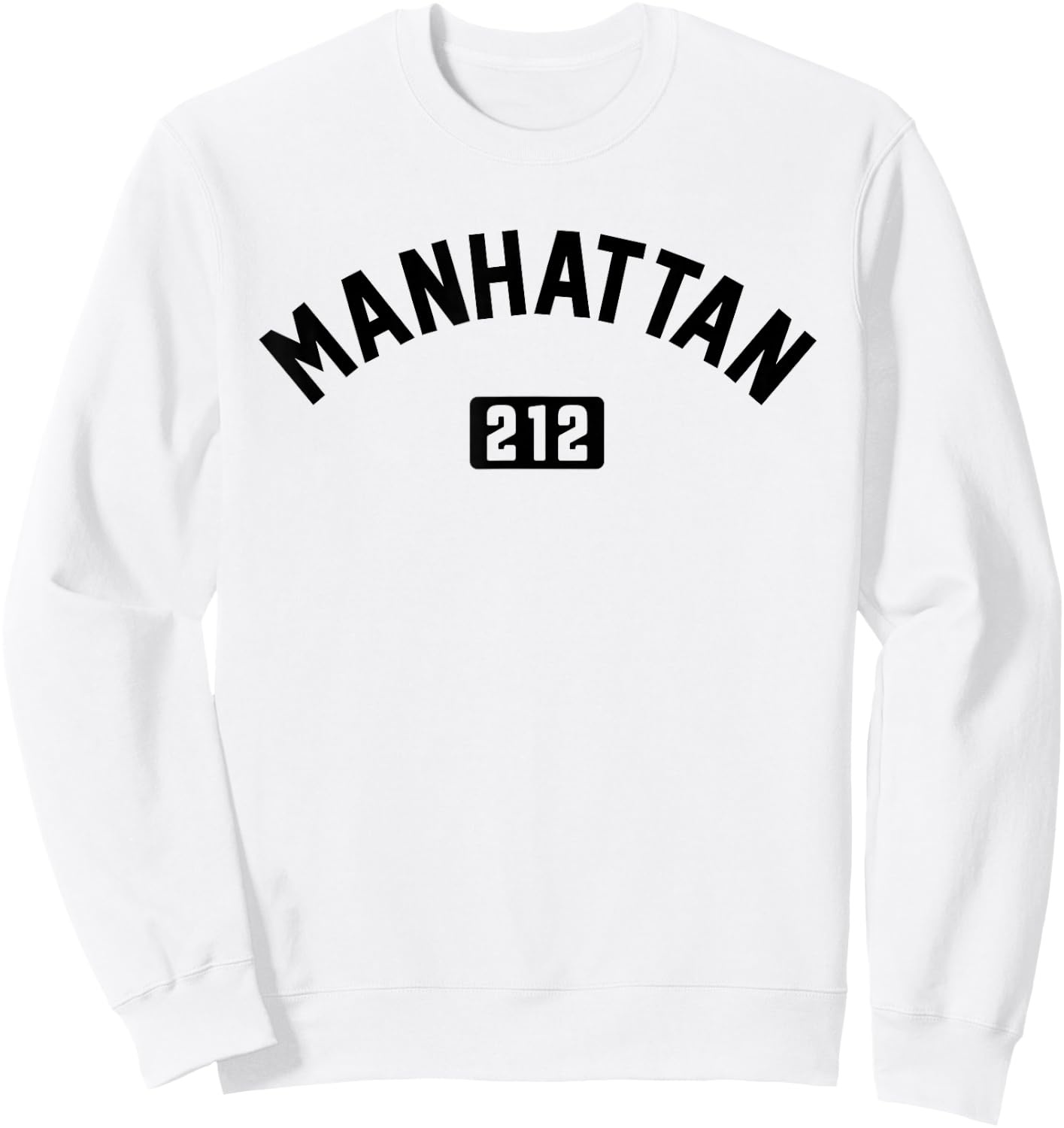 Manhattan 212 Classic City Sweatshirt - Sweatshirt | White