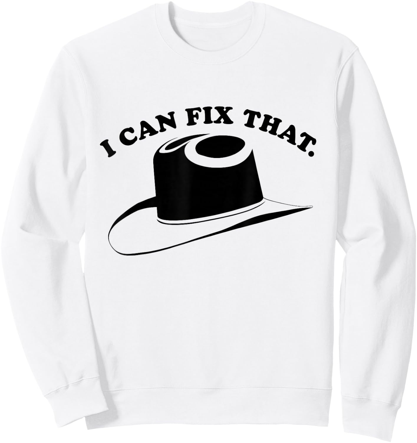 I Can Fix That Sweatshirt - Sweatshirt | White