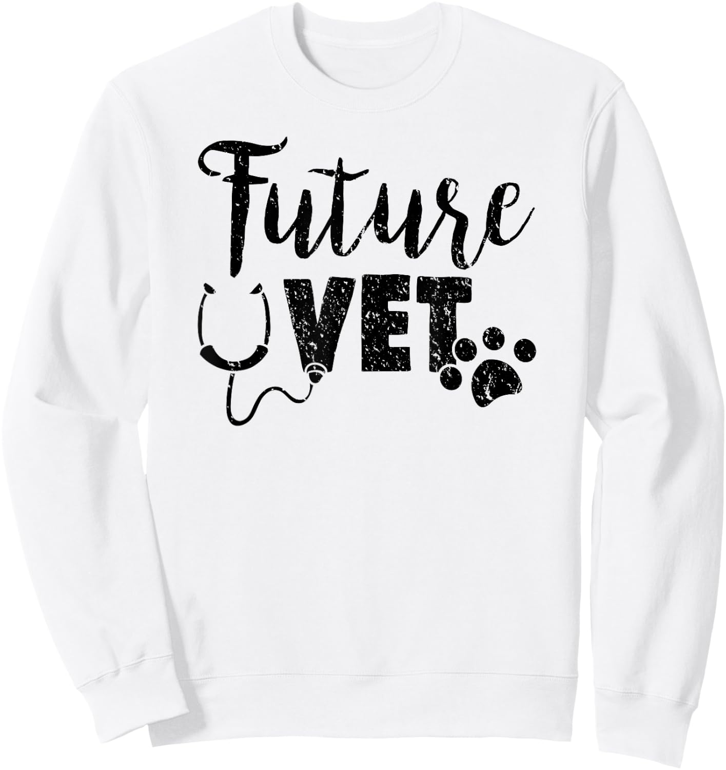 Future Vet - Vet Student Gift Vet Outfit Vet School Gift Sweatshirt - Sweatshirt | White