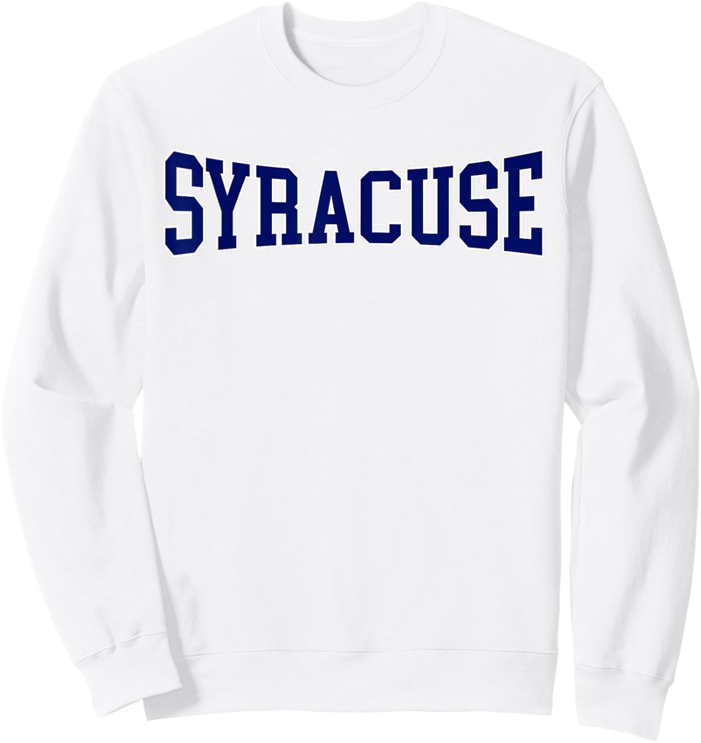 Syracuse Sweatshirt - Sweatshirt | White