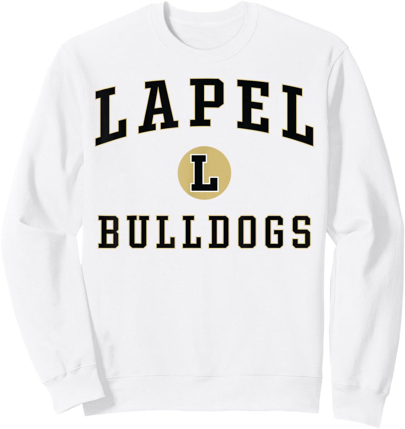 Lapel High School Bulldogs Sweatshirt - Sweatshirt | White