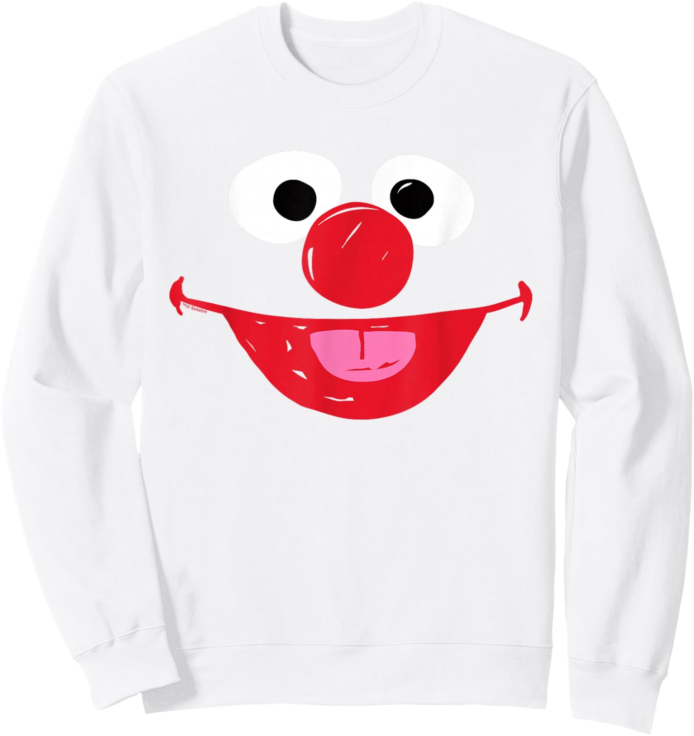 Sesame Street Ernie Crayon Sketch Halloween Costume Sweatshirt - Sweatshirt | White