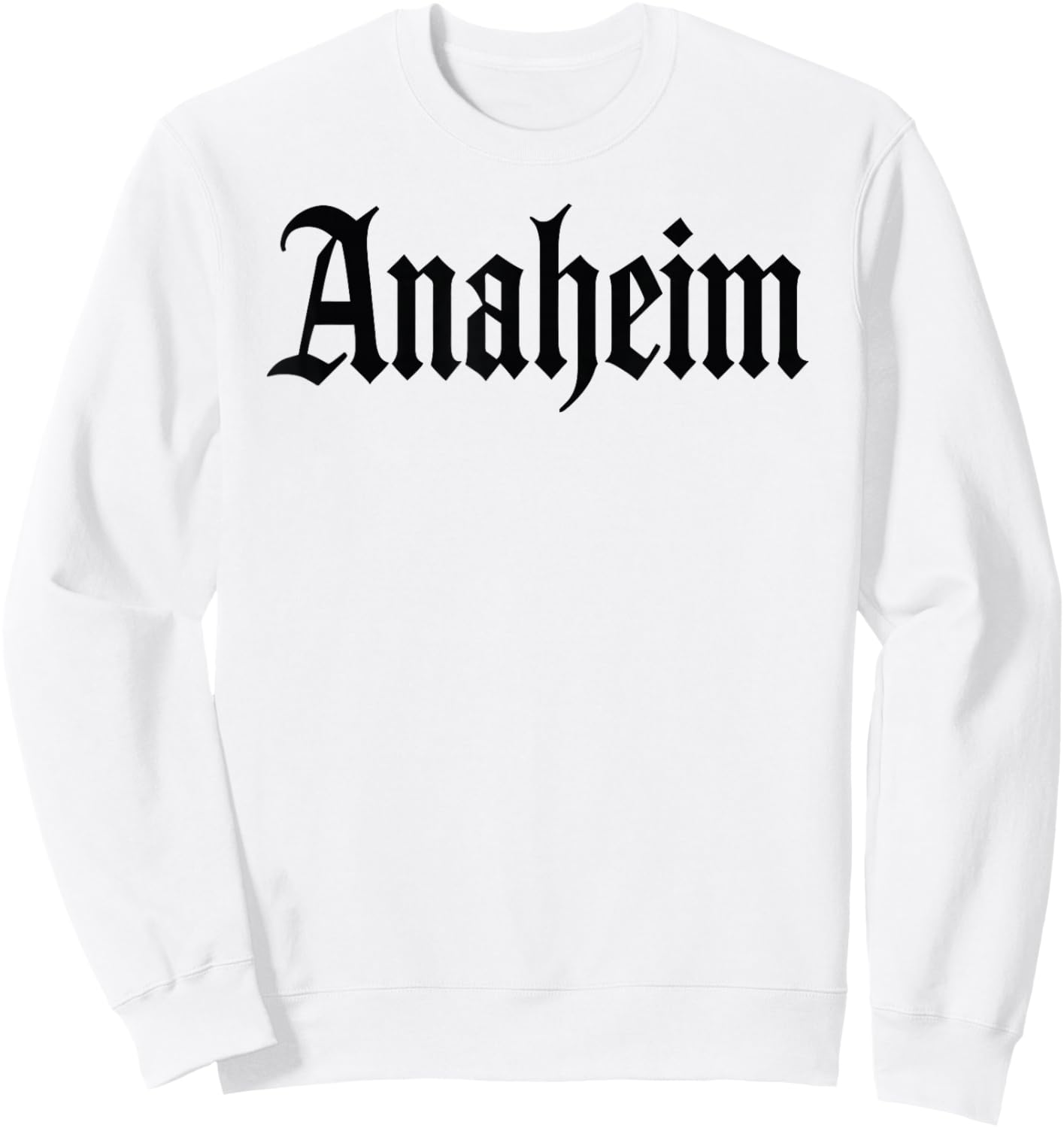 Anaheim California Orange County SoCal 714 Garden Grove OC Sweatshirt - Sweatshirt | White