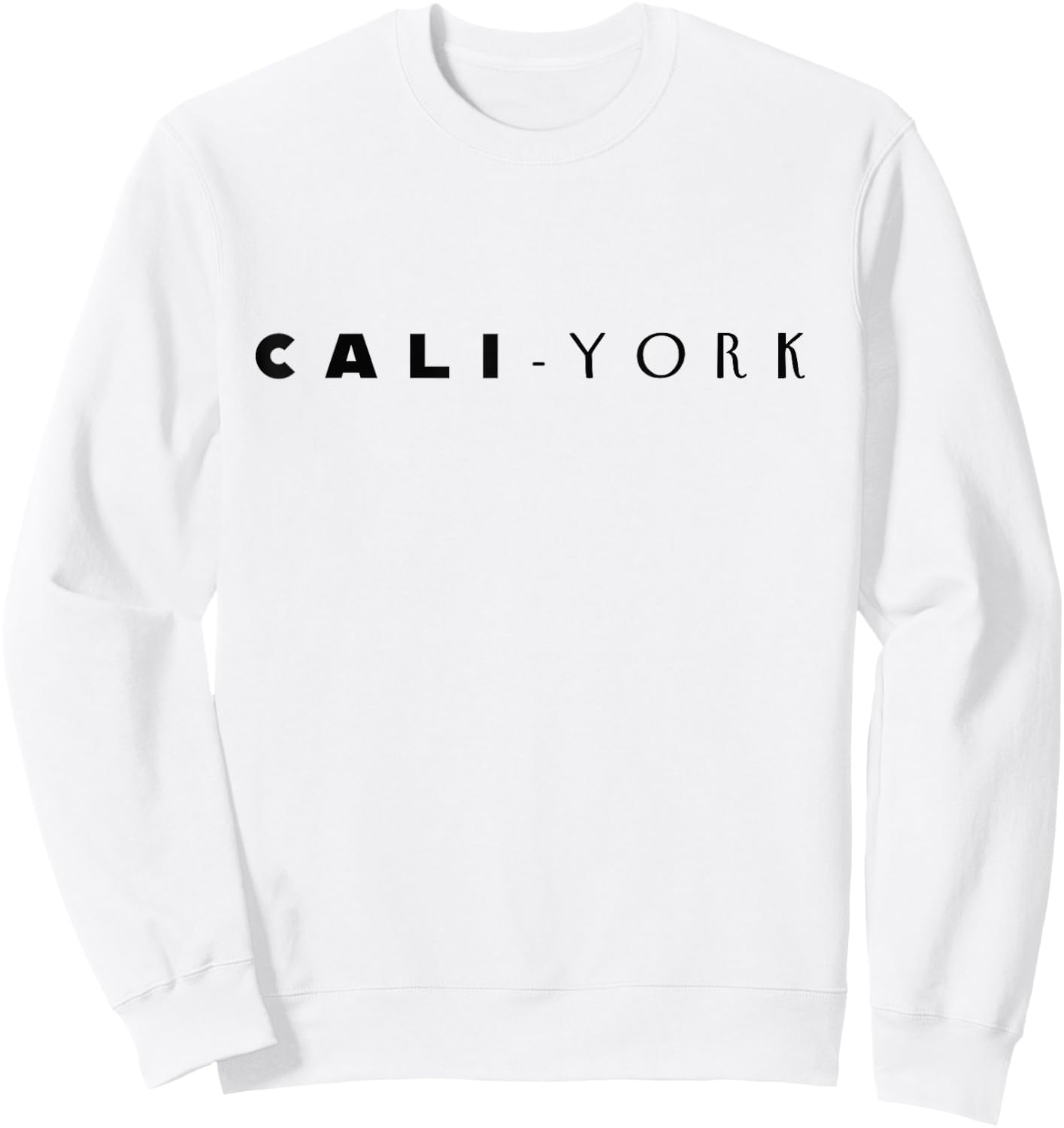 Cali York shirt California New York Sweatshirt - Sweatshirt | White
