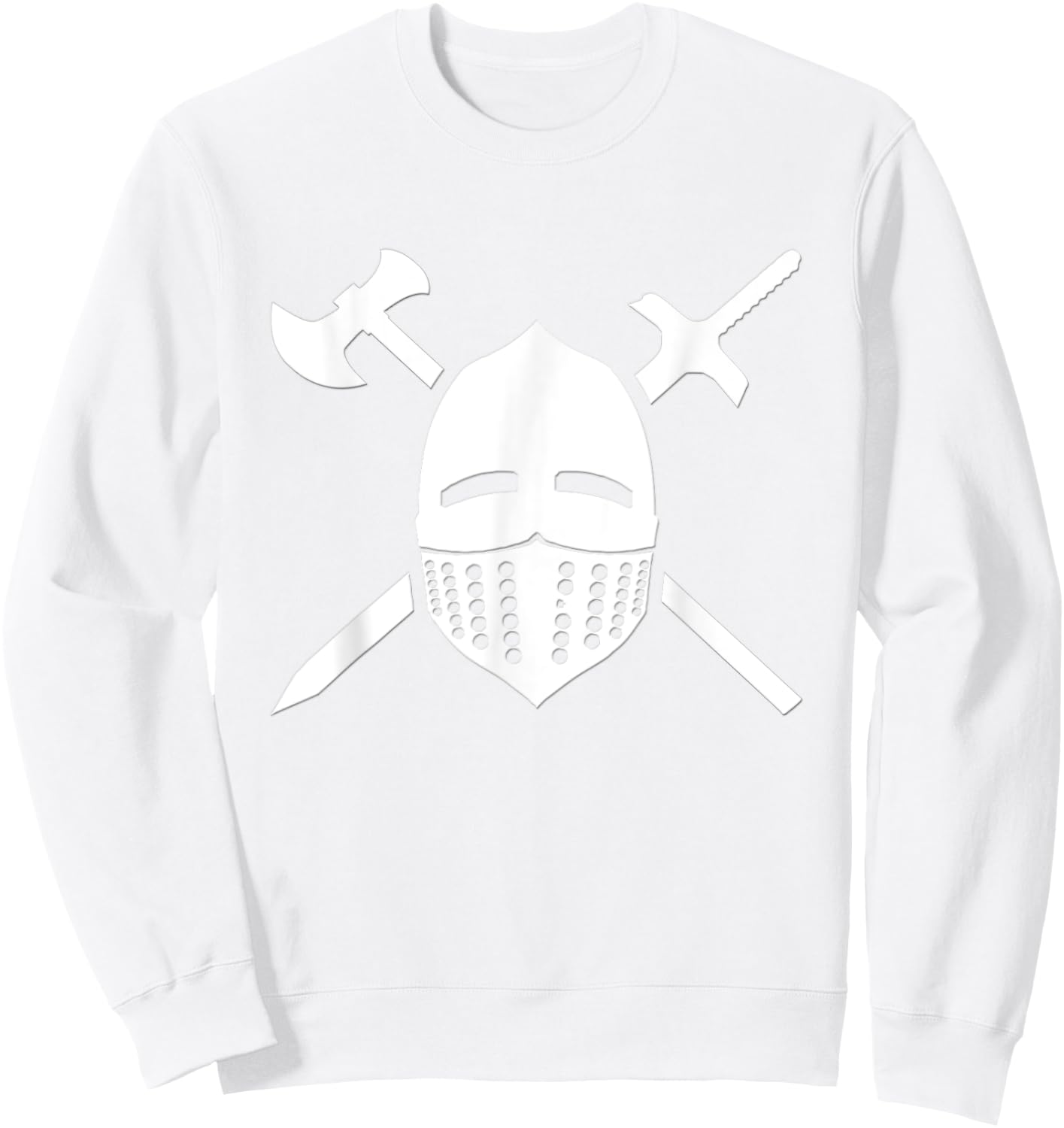 LibertAP HEMA bohurt Medieval combat Sweatshirt - Sweatshirt | White