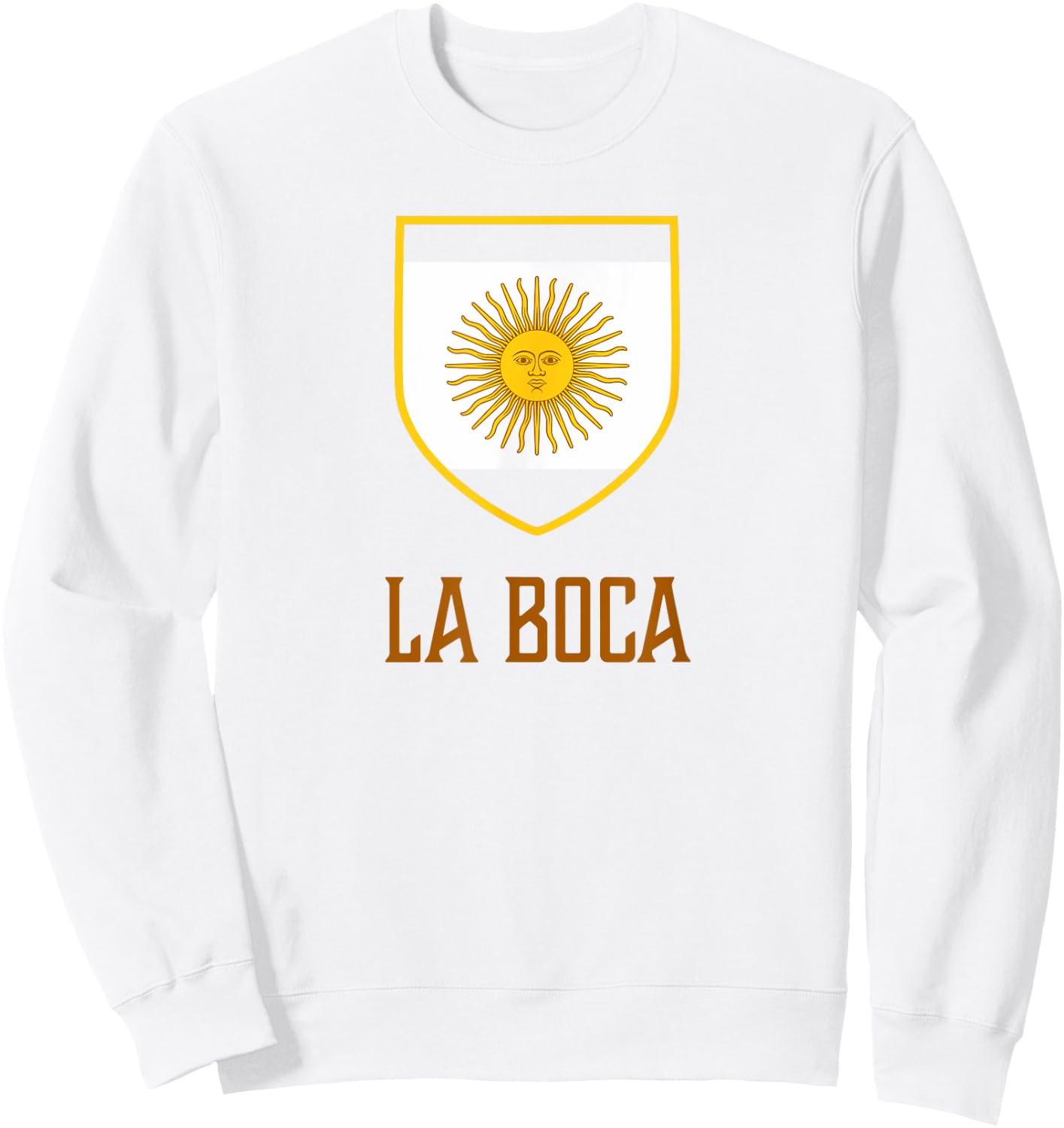 La Boca, Buenos Aires, Argentina - Argentino Shirt Sweatshirt - Sweatshirt | White