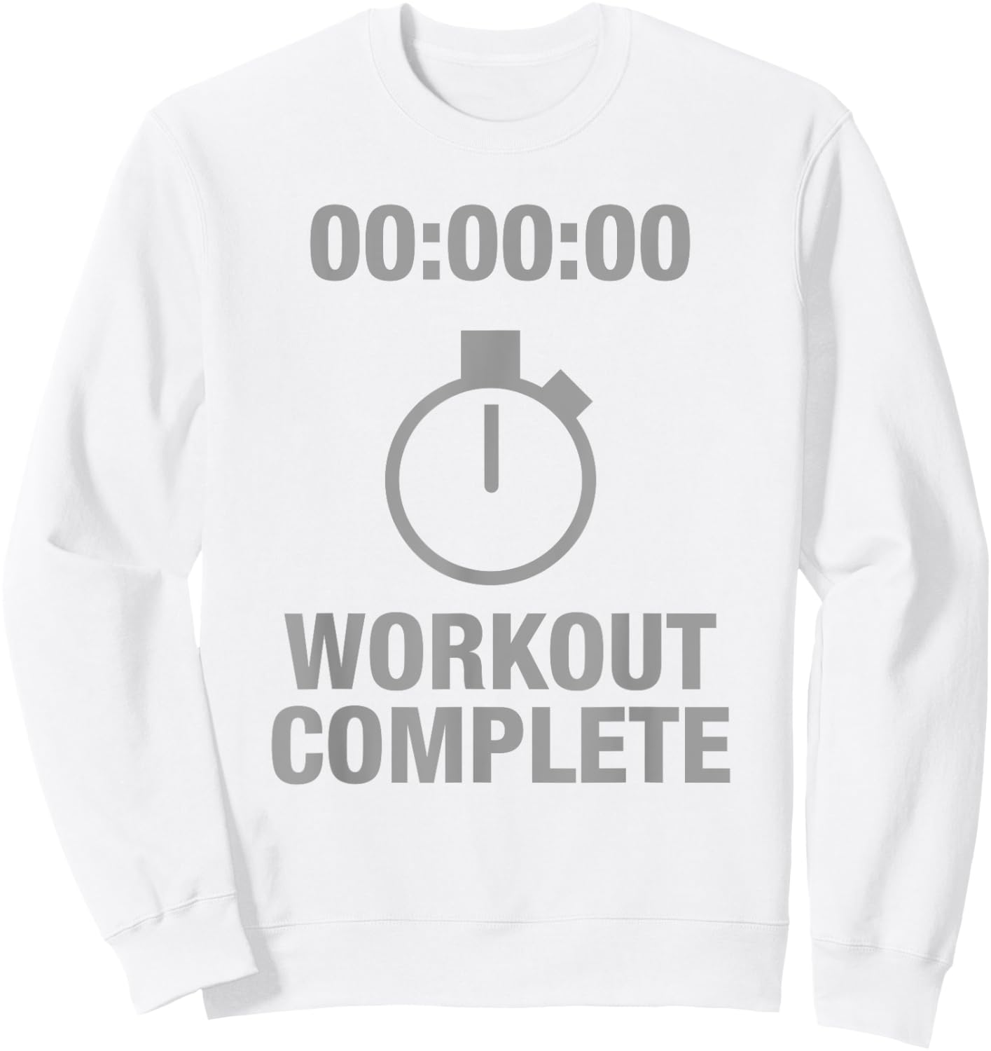 Sweat Activated Workout Prints Grey 3X-Large Classic Fit Round Neck Short Sleeve Cotton Sweat Activated Workout Shirts Sweatshirt - Sweatshirt | White