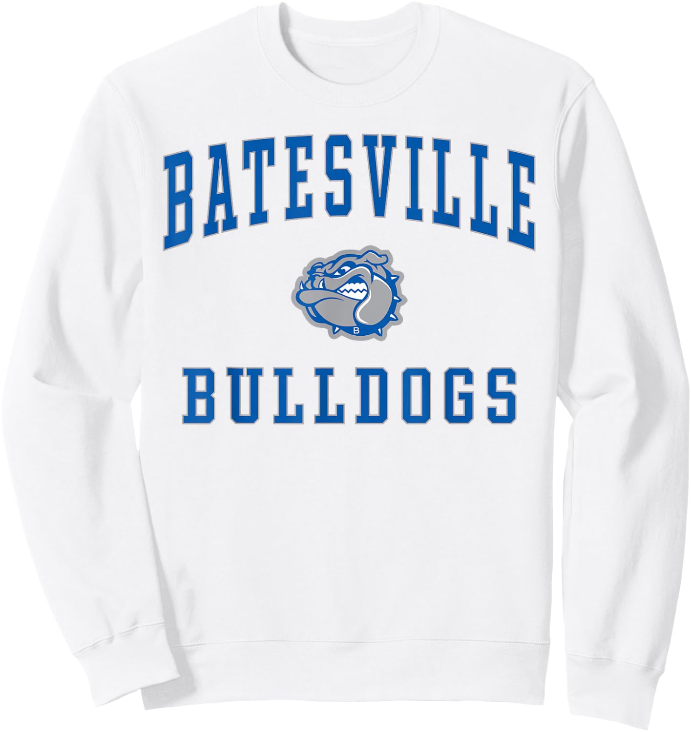 Batesville High School Bulldogs Sweatshirt - Sweatshirt | White