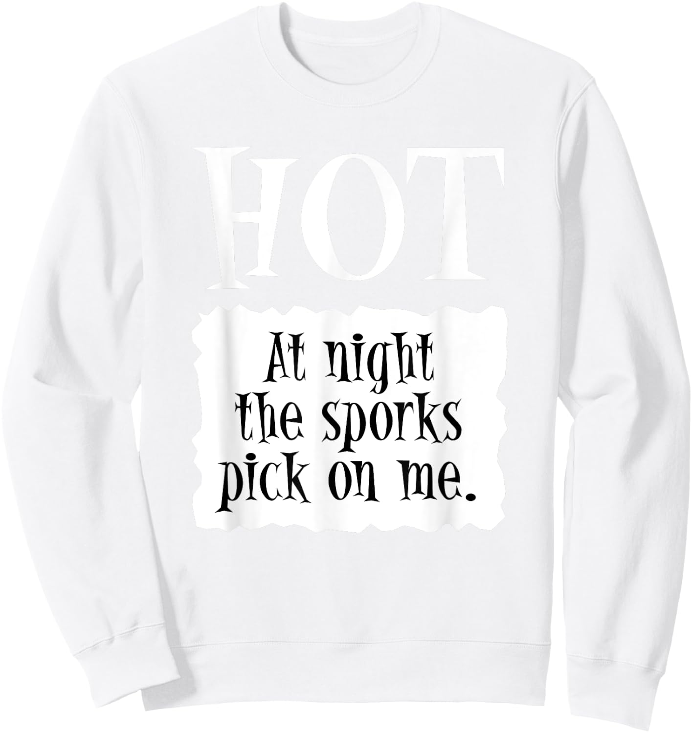 HOT - Hot Packet Halloween Taco Costume Sweatshirt - Sweatshirt | White