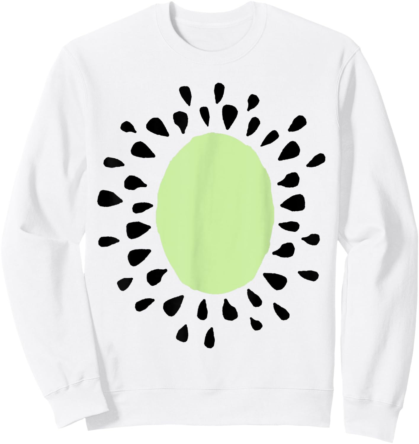 Kiwi Costume Shirt - Cute Cheap Halloween Costume Fruit Sweatshirt - Sweatshirt | White
