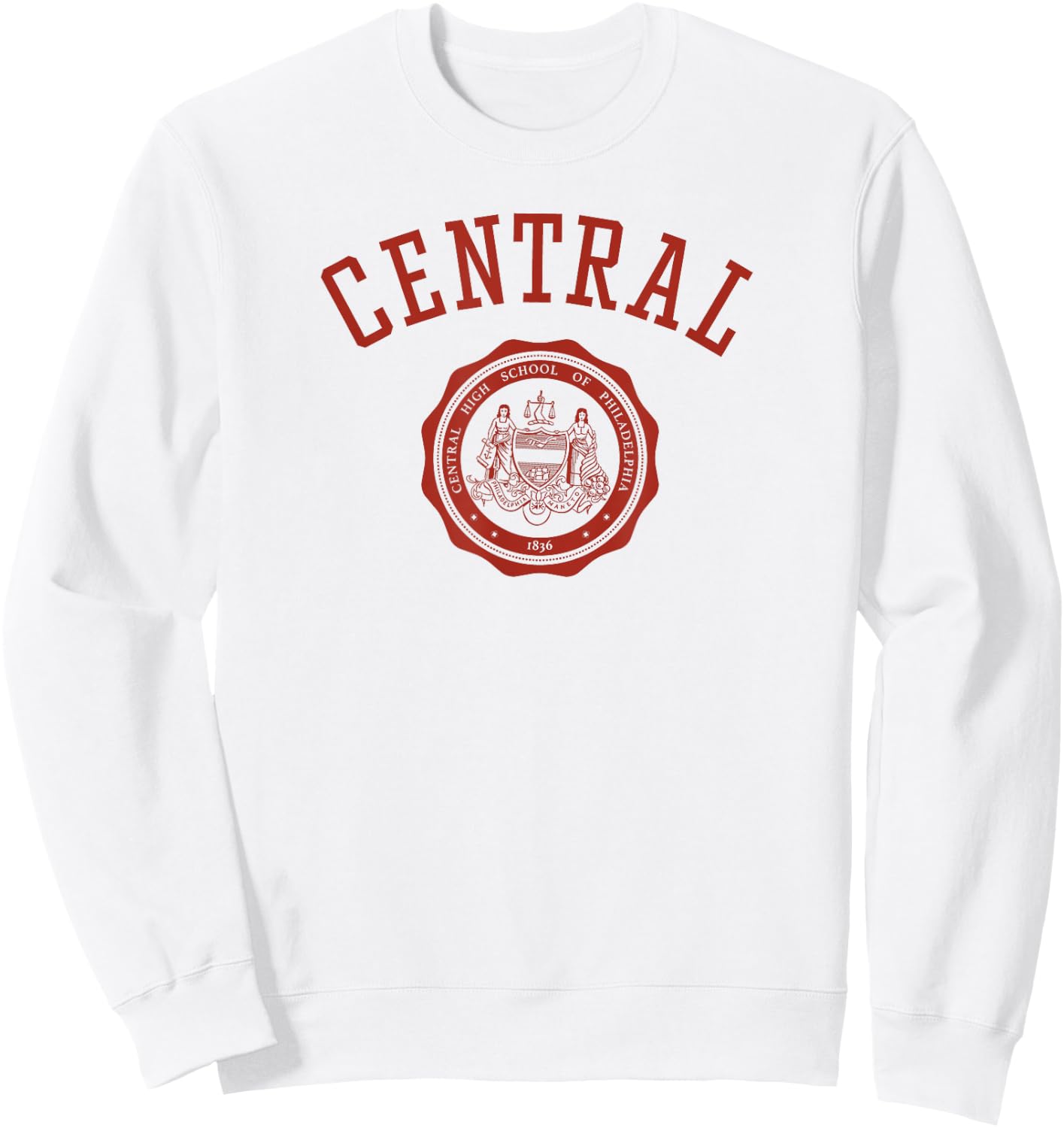 251! Classic Central High School Sweatshirt - Sweatshirt | White