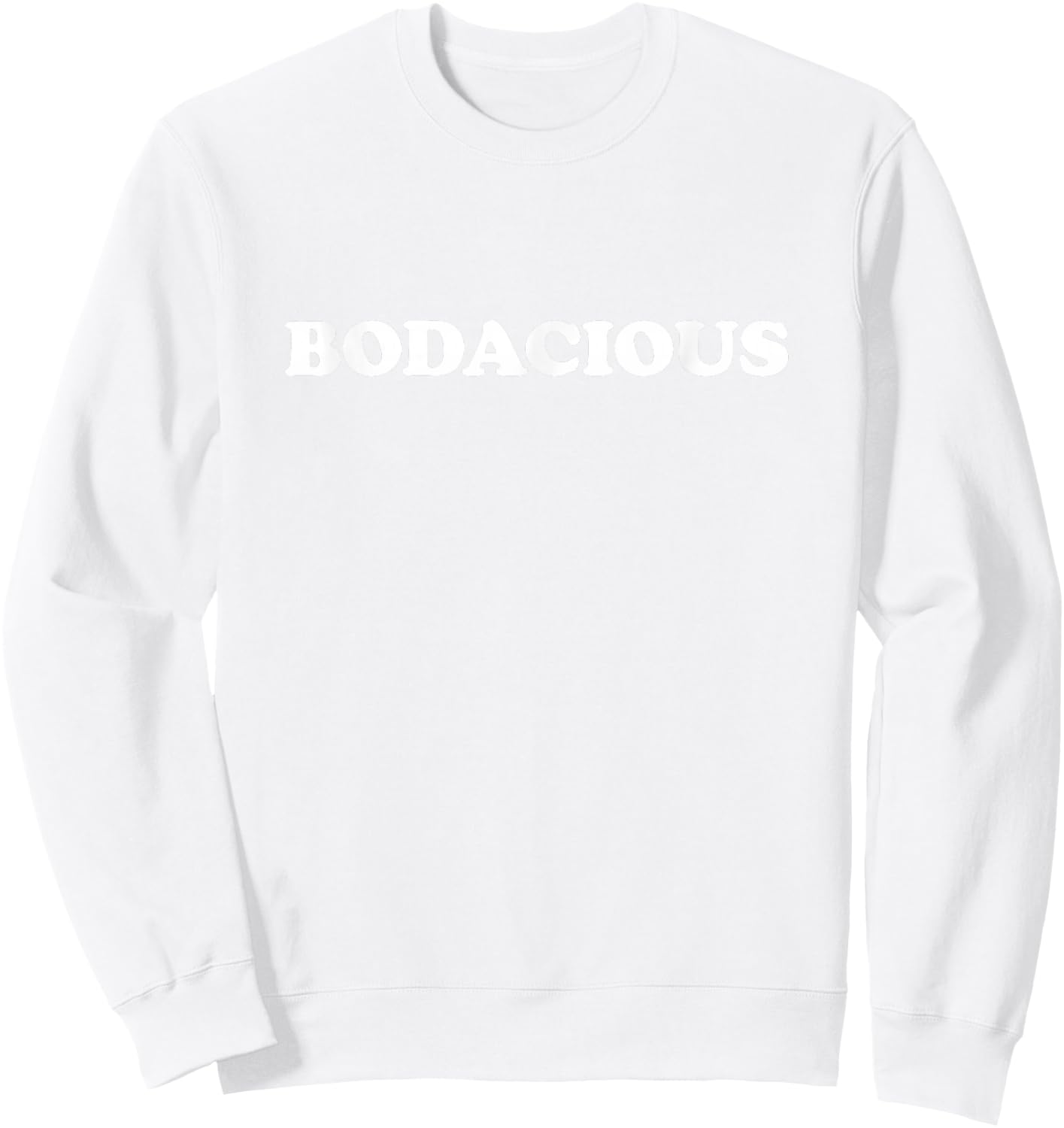 Bodacious Shirt Red Vintage Slogan Sweatshirt - Sweatshirt | White