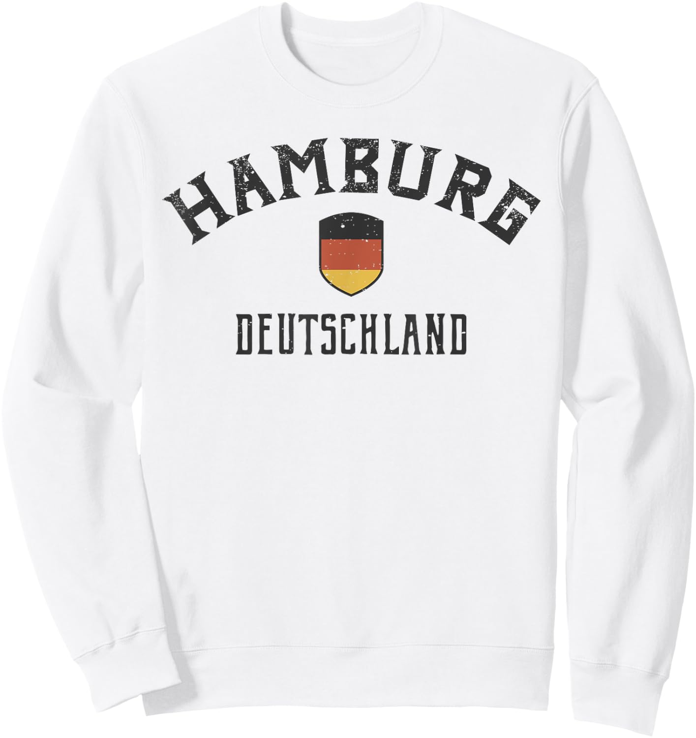 Hamburg Germany - Hamburg Deutschland Sweatshirt - Sweatshirt | White