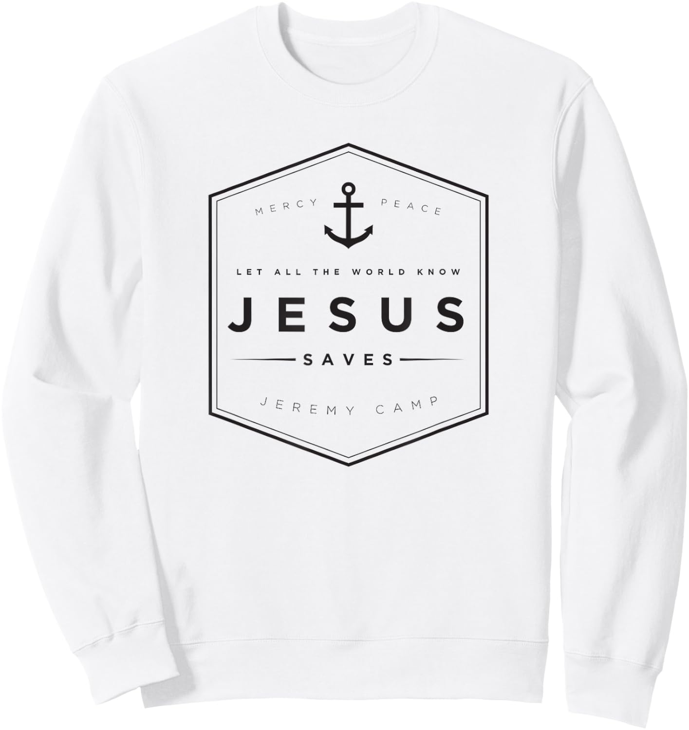 Jeremy Camp - Jesus Saves Sweatshirt - Sweatshirt | White
