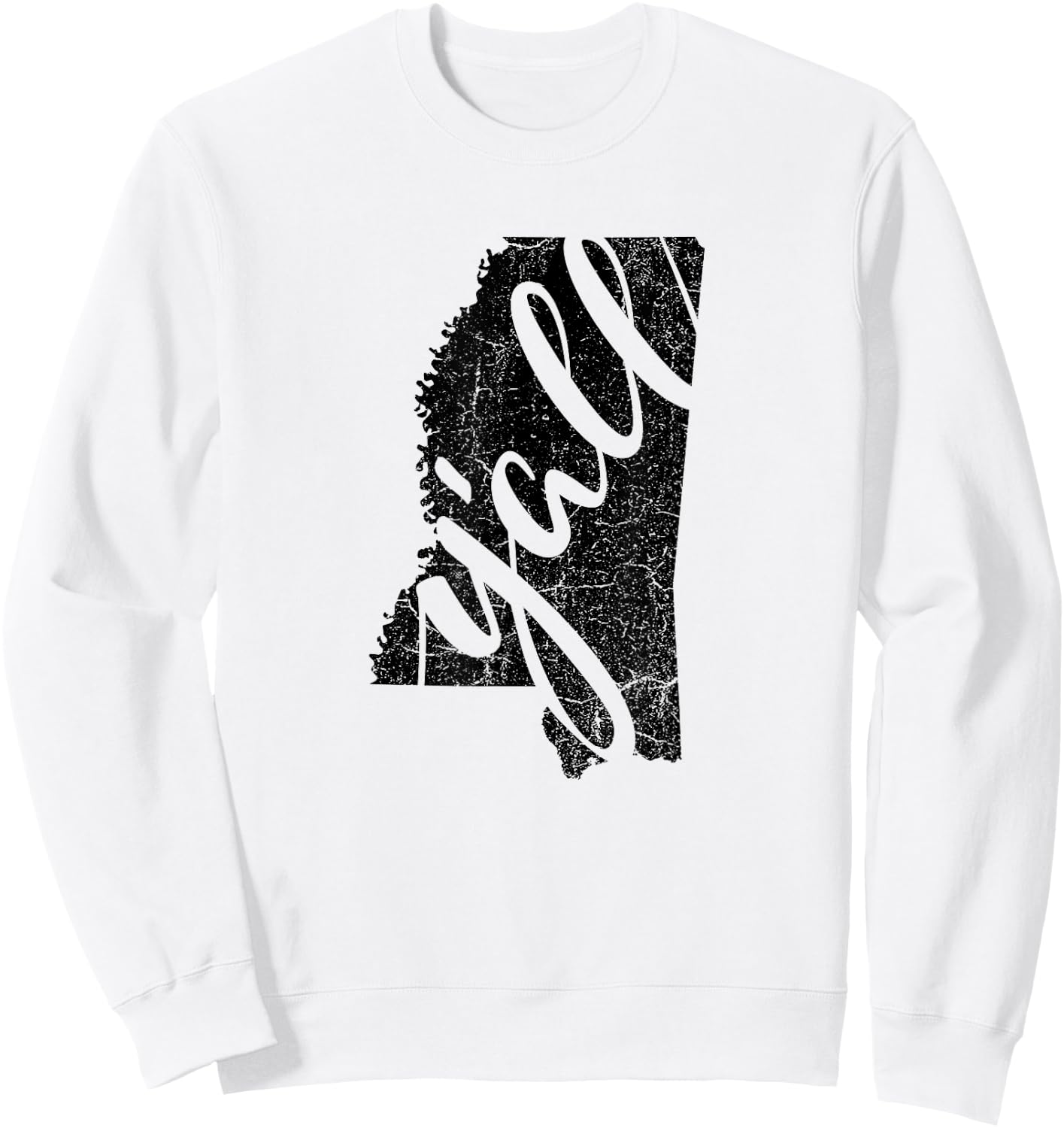 Mississippi Y'all shirt Mississippi shirt or men Sweatshirt - Sweatshirt | White