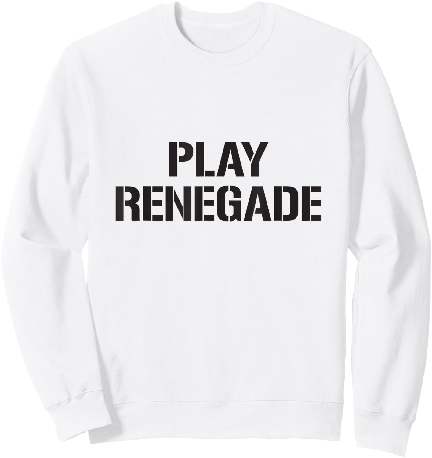 Play Renegade - Pittsburgh Fan Merch Sweatshirt - Sweatshirt | White