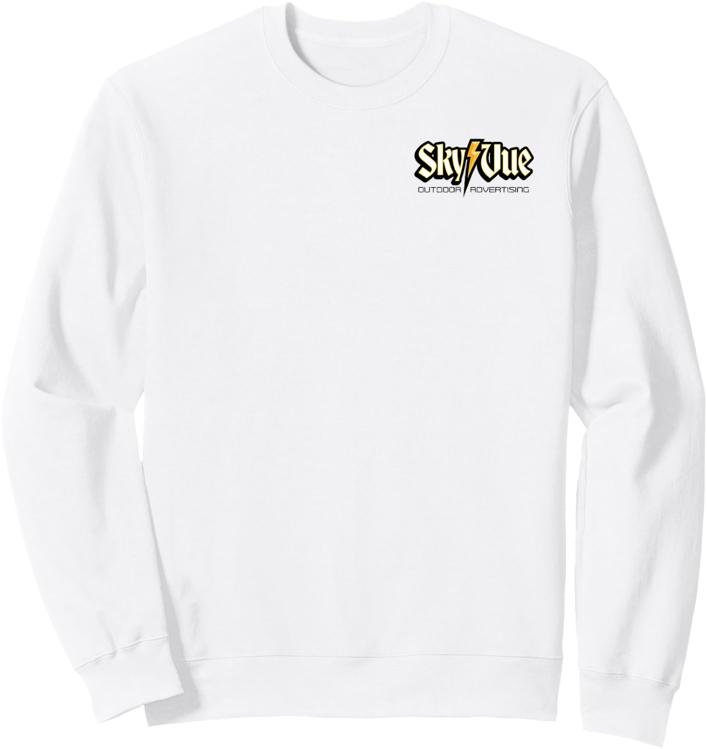 Sky Vue Outdoor Advertising Sweatshirt - Sweatshirt | White