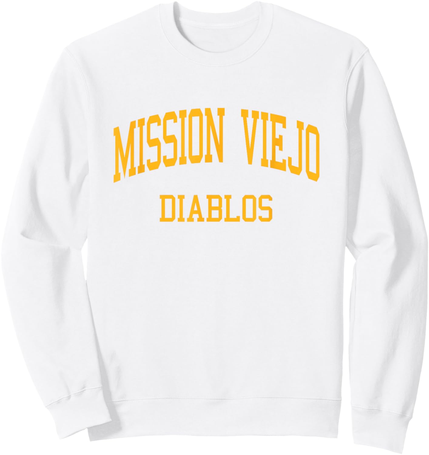 Mission Viejo High School HS Mission Viejo CA Retro Sports Sweatshirt - Sweatshirt | White