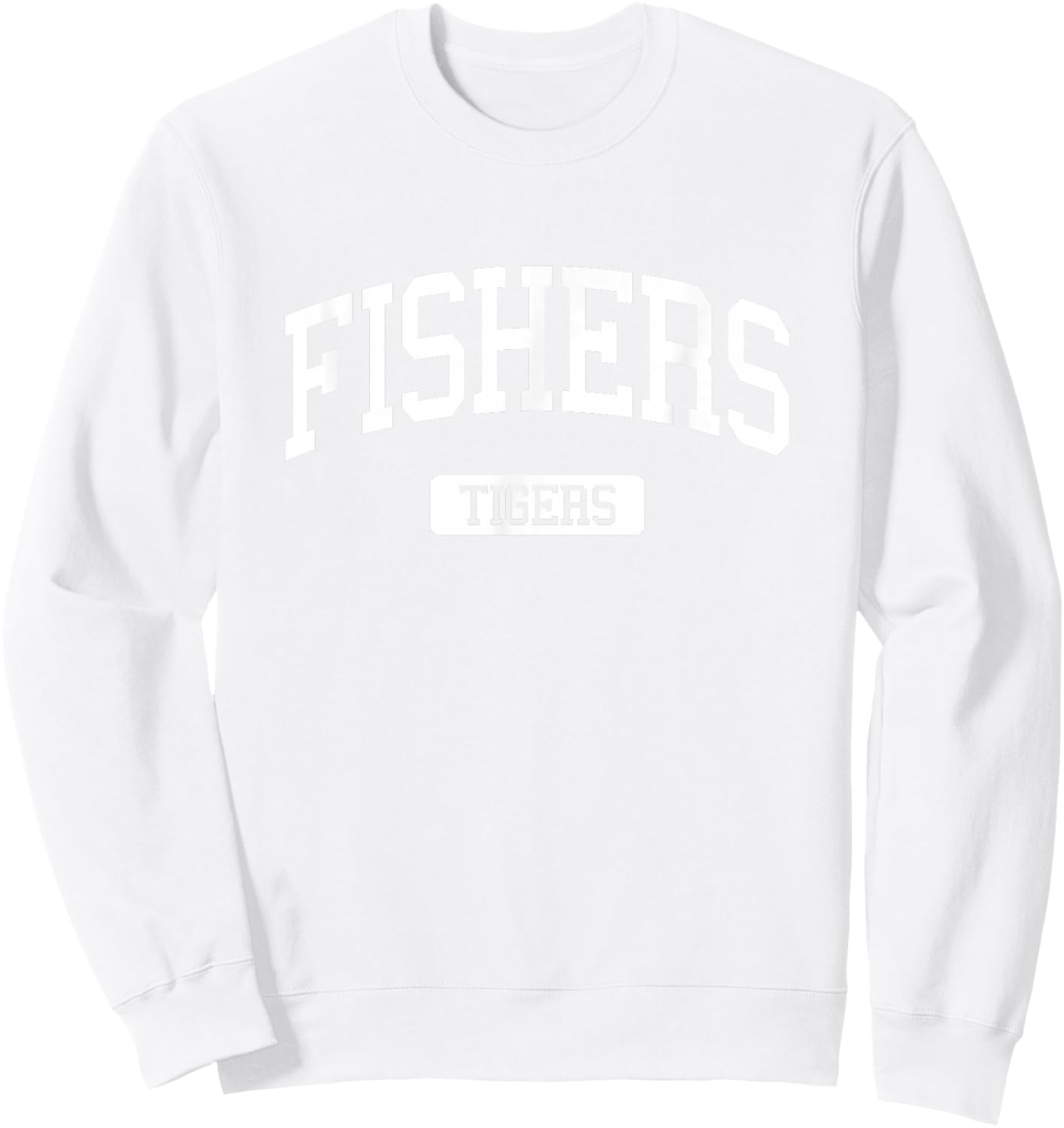 Fishers High School HS Fishers in Varsity Sports Sweatshirt - Sweatshirt | White