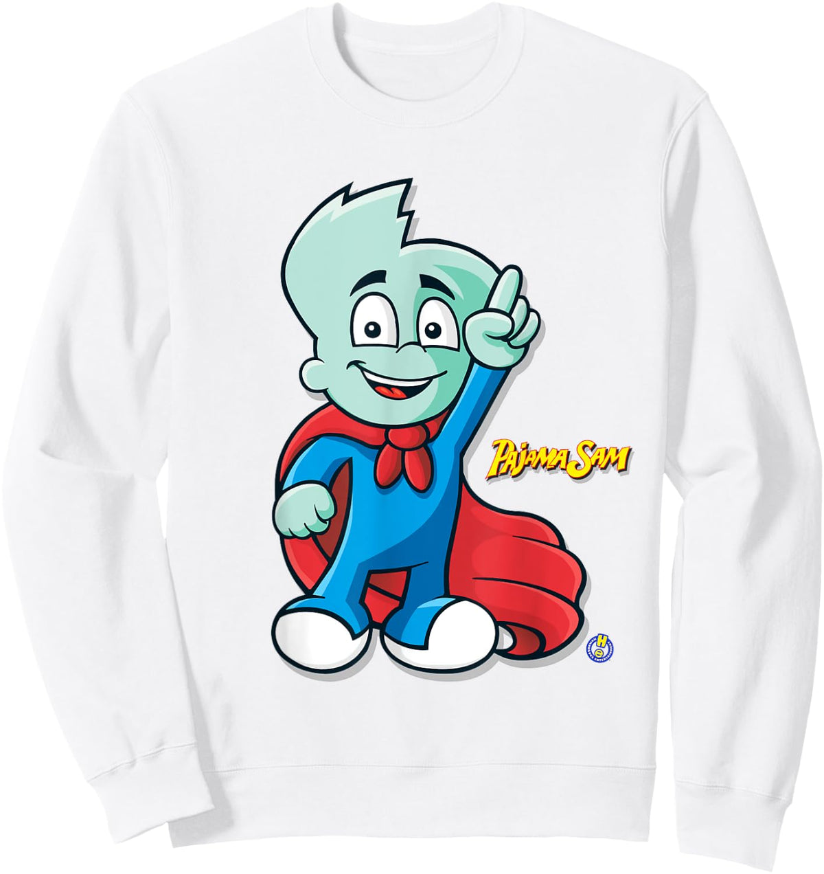 Humongous Entertainment: Pajama Sam 2 Sweatshirt - Sweatshirt | White