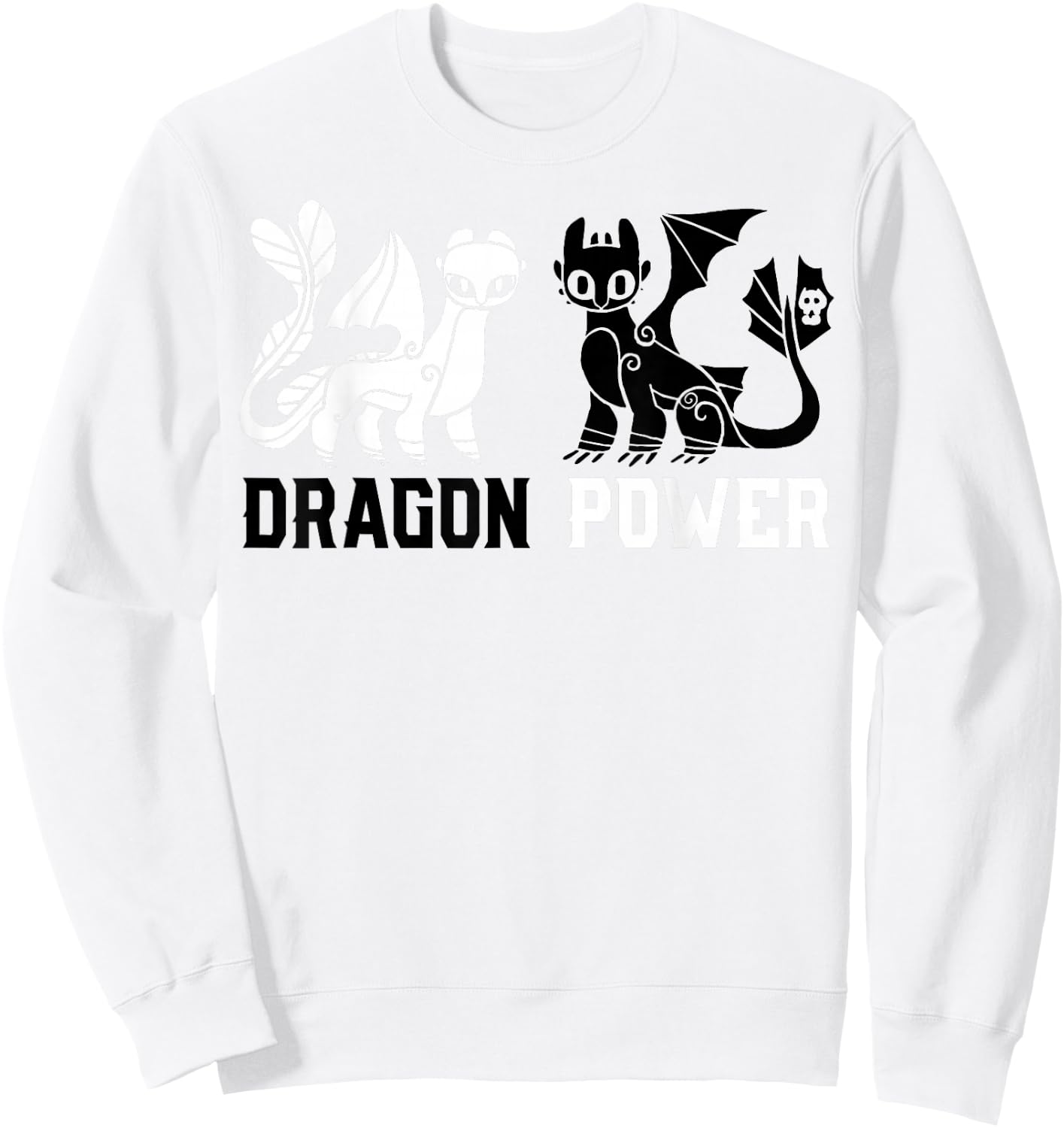 How to Train Your Dragon 3 Dragon Power Sweatshirt - Sweatshirt | White