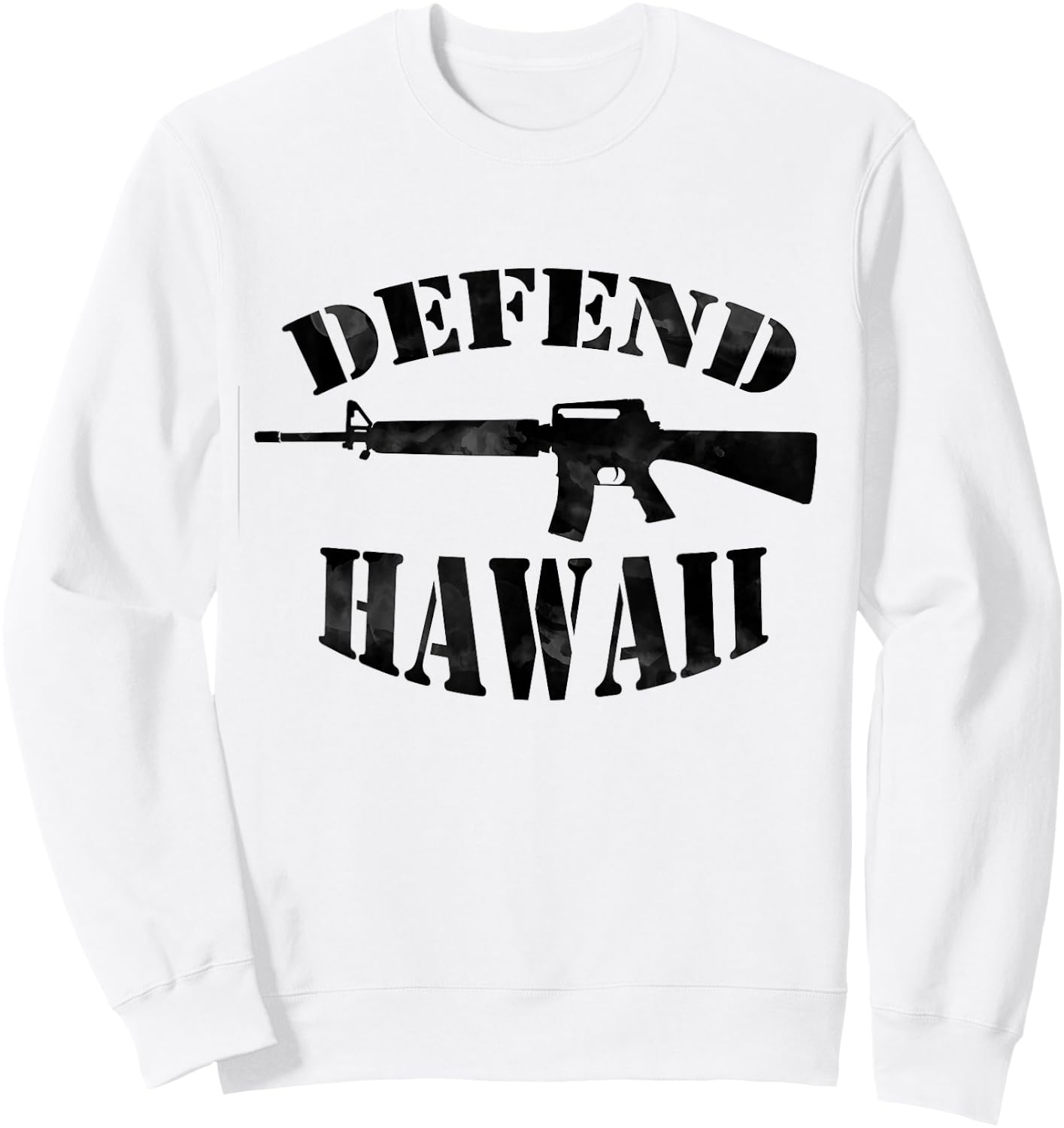 Defend Hawaii Sweatshirt - Sweatshirt | White