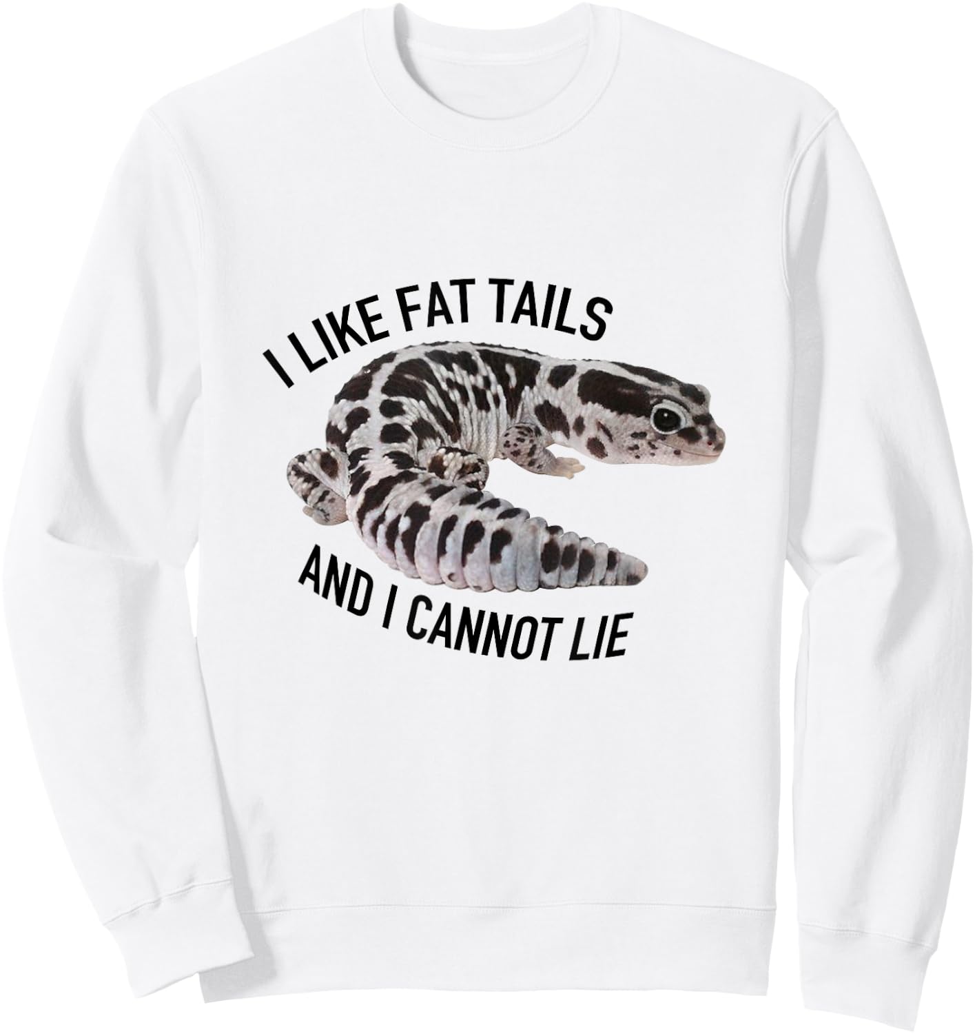 Fat-Tailed Gecko Sweatshirt - Sweatshirt | White