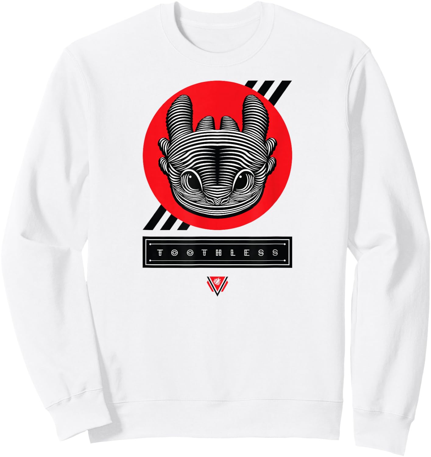 How to Train Your Dragon 3 Toothless Sweatshirt - Sweatshirt | White