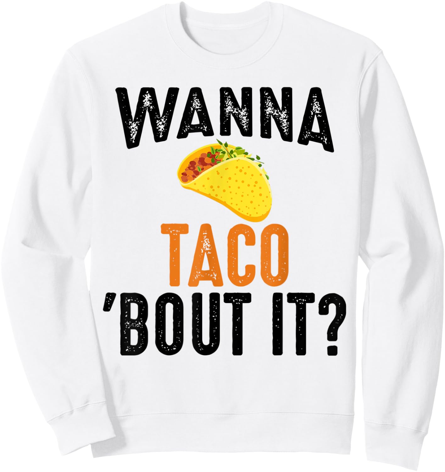 Counselor Gifts Mental Health Therapist Men Women Funny Taco Sweatshirt - Sweatshirt | White