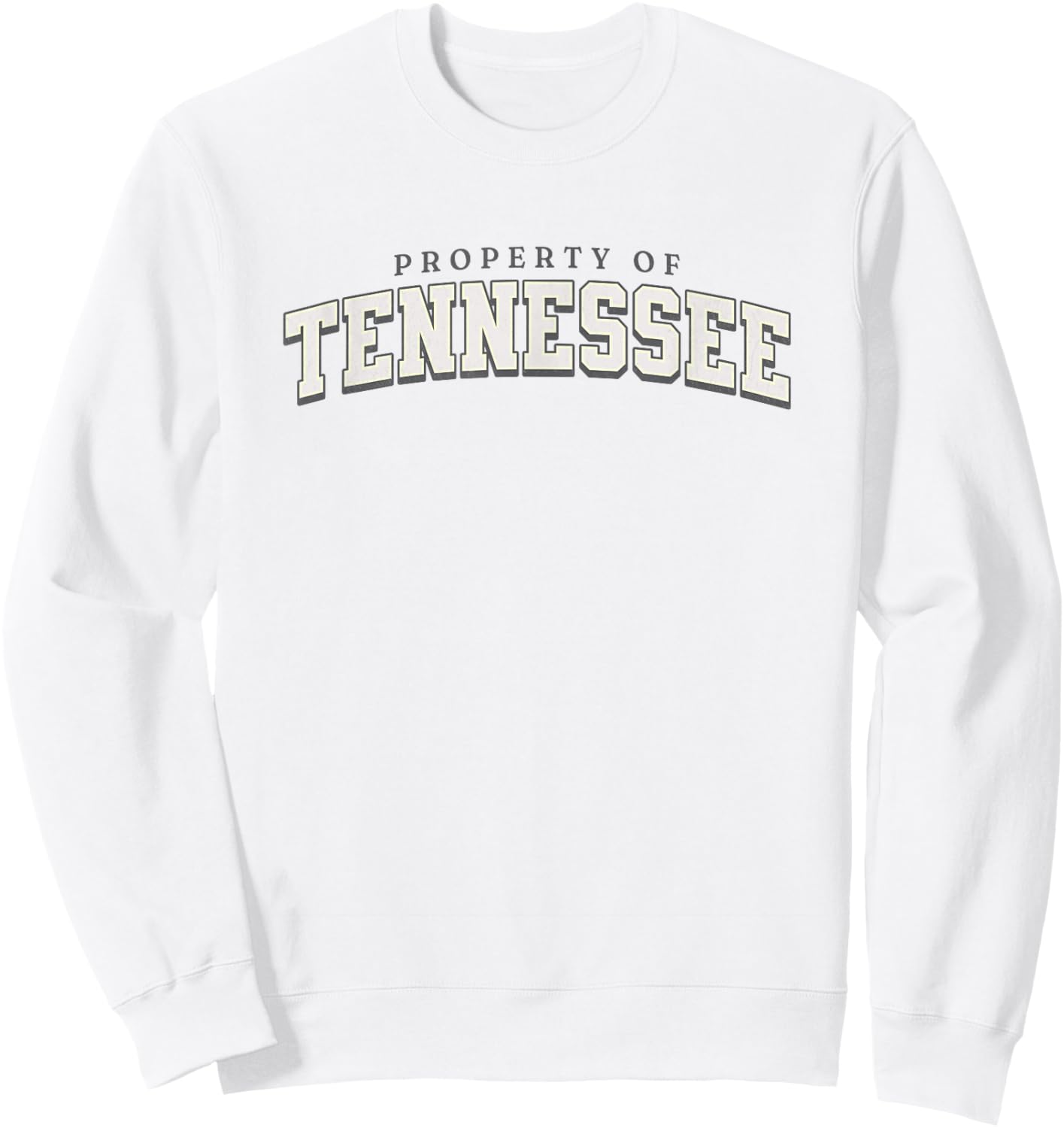 Tennessee Pink Classic TN Varsity Vintage Breast Cancer Sweatshirt - Sweatshirt | White