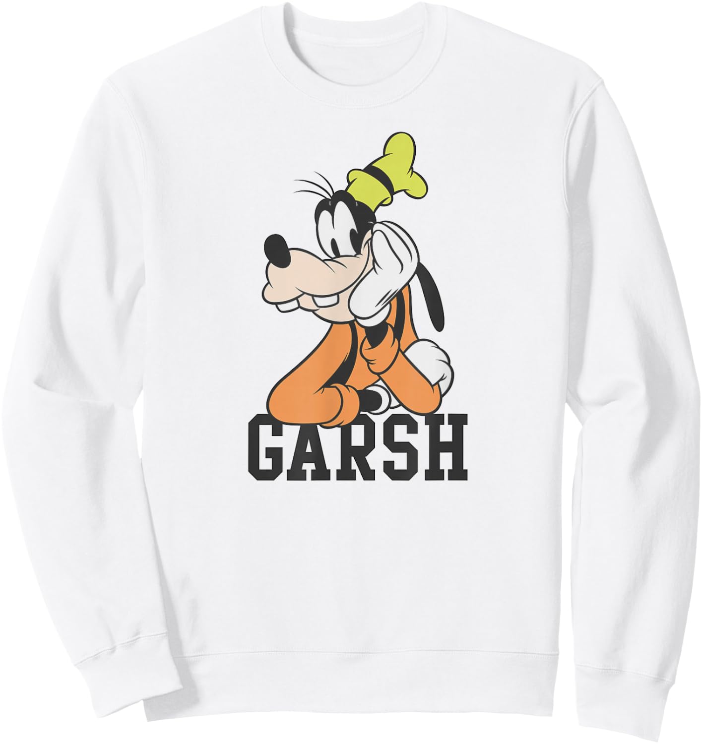 Disney Garsh Goofy Sweatshirt - Sweatshirt | White