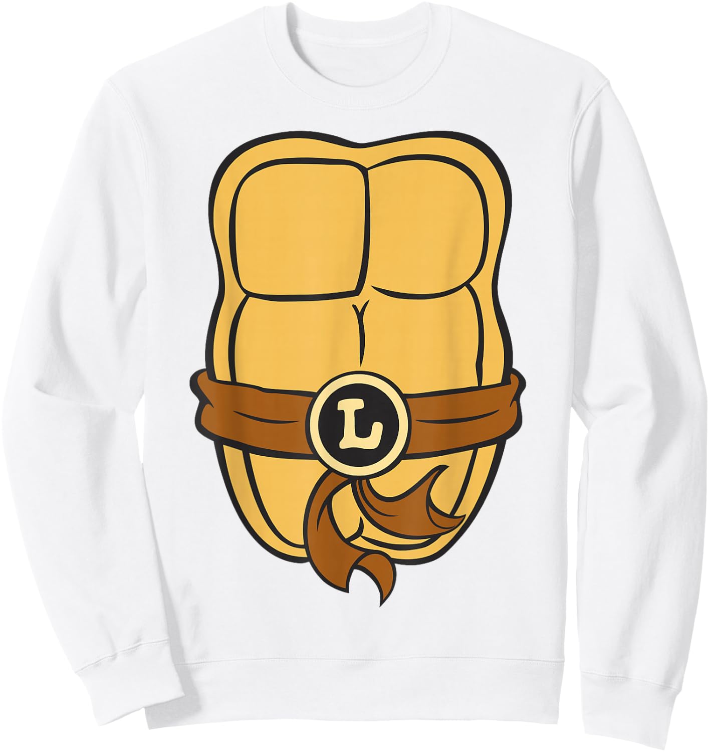Teenage Mutant Ninja Turtles Leonardo Costume Small Sweatshirt - Sweatshirt | White