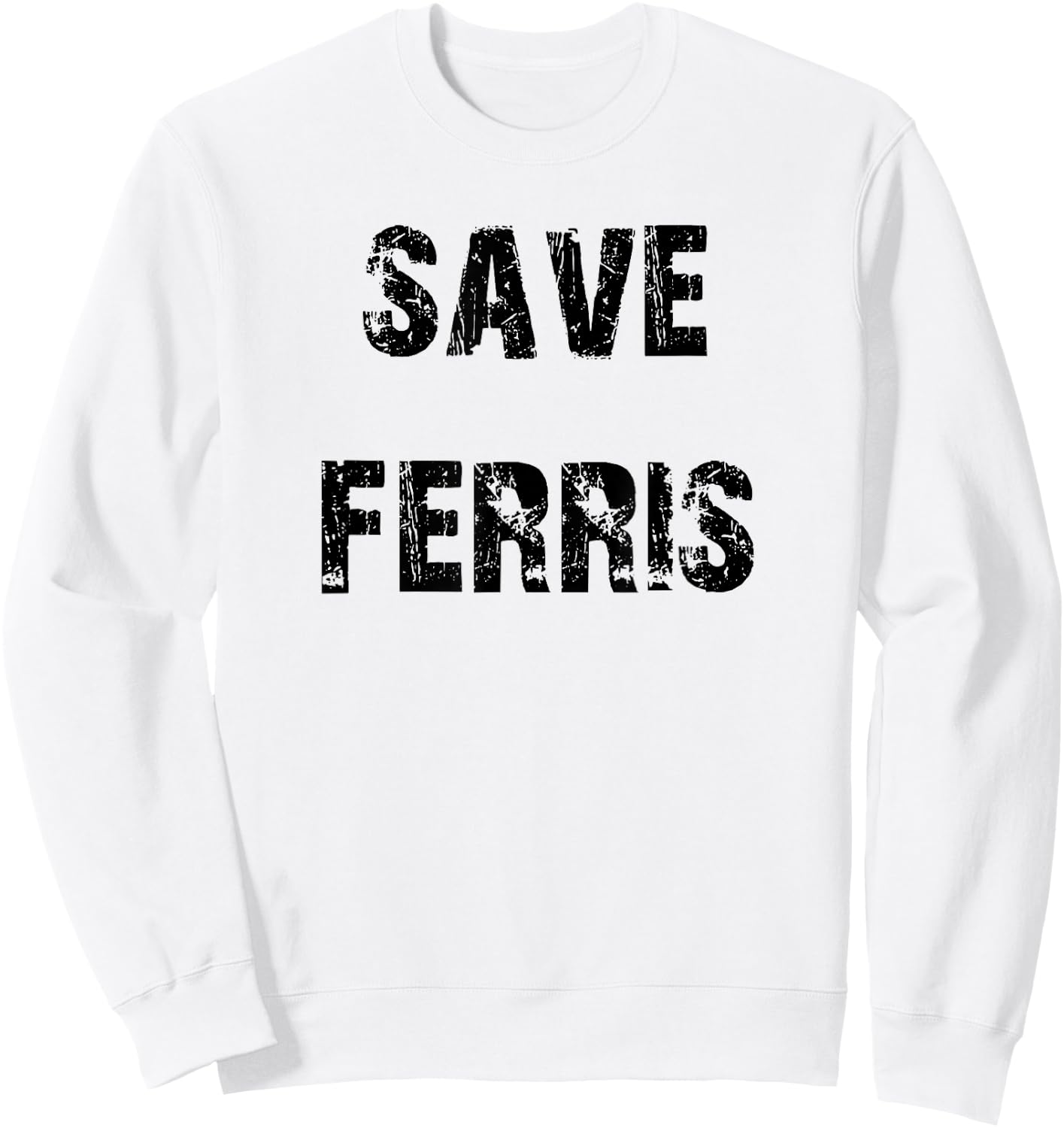 Save Ferris Sweatshirt - Sweatshirt | White