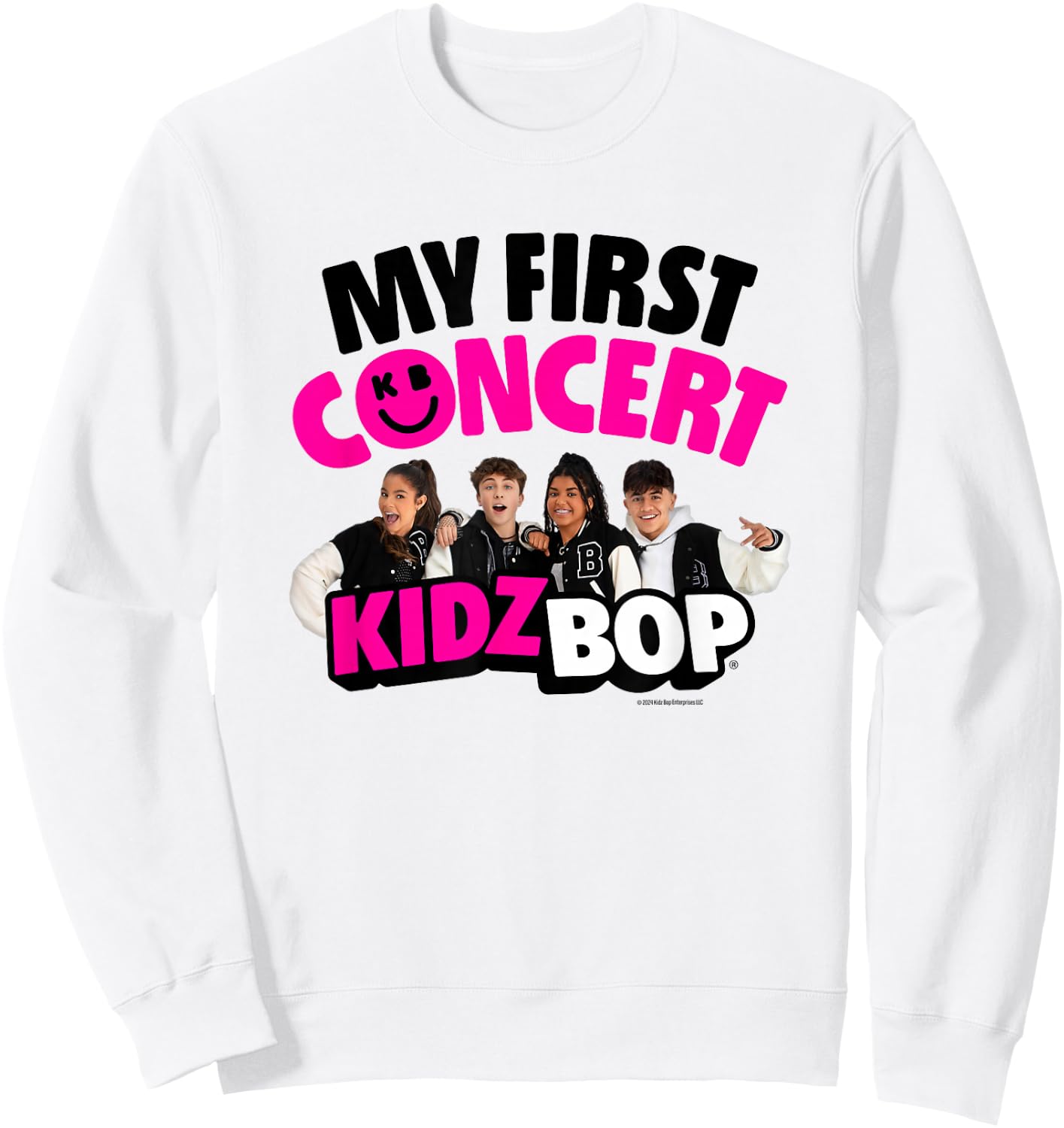 KIDZ BOP - My First Concert Design Sweatshirt - Sweatshirt | White