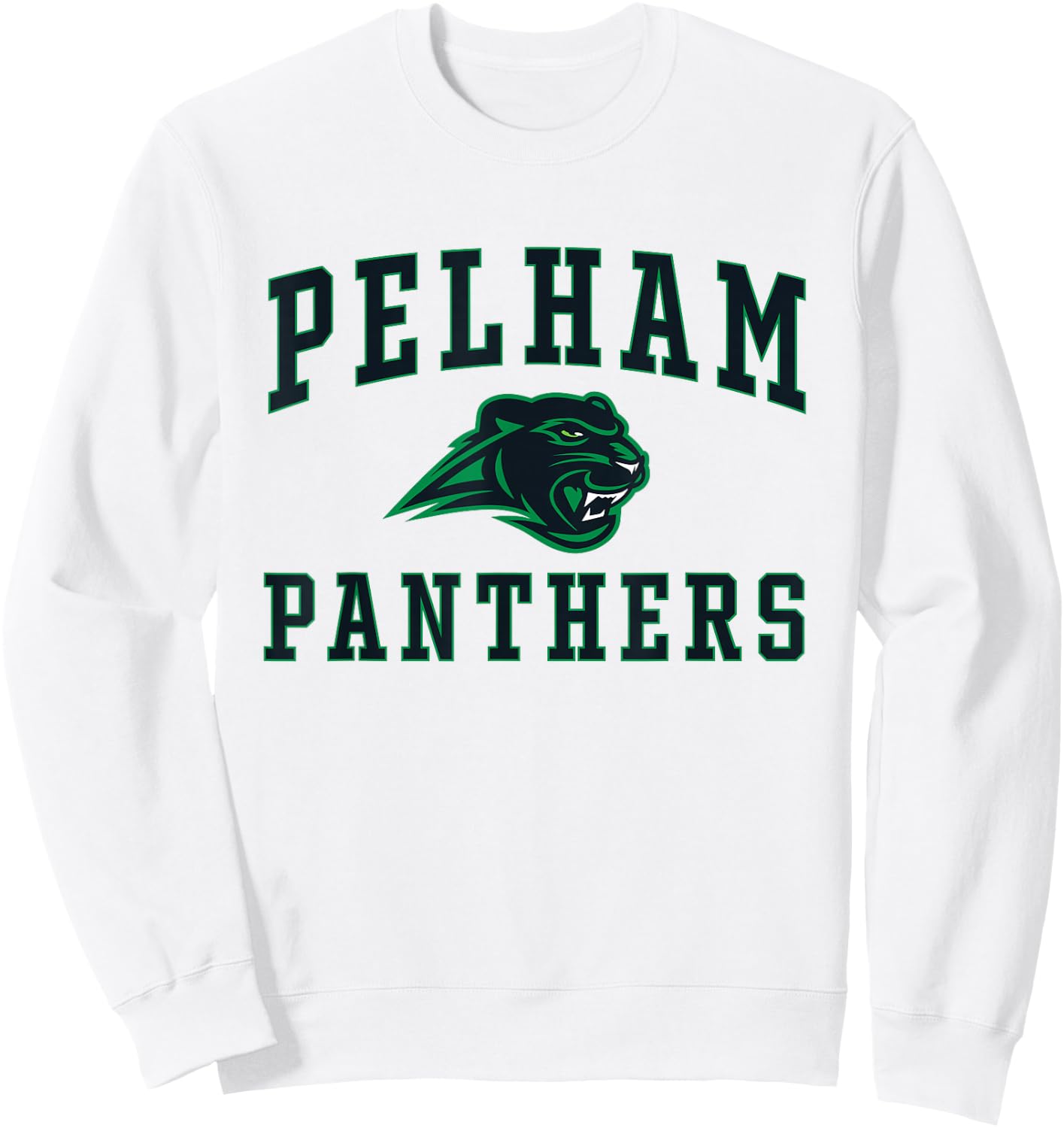Pelham High School Panthers C1 Sweatshirt - Sweatshirt | White