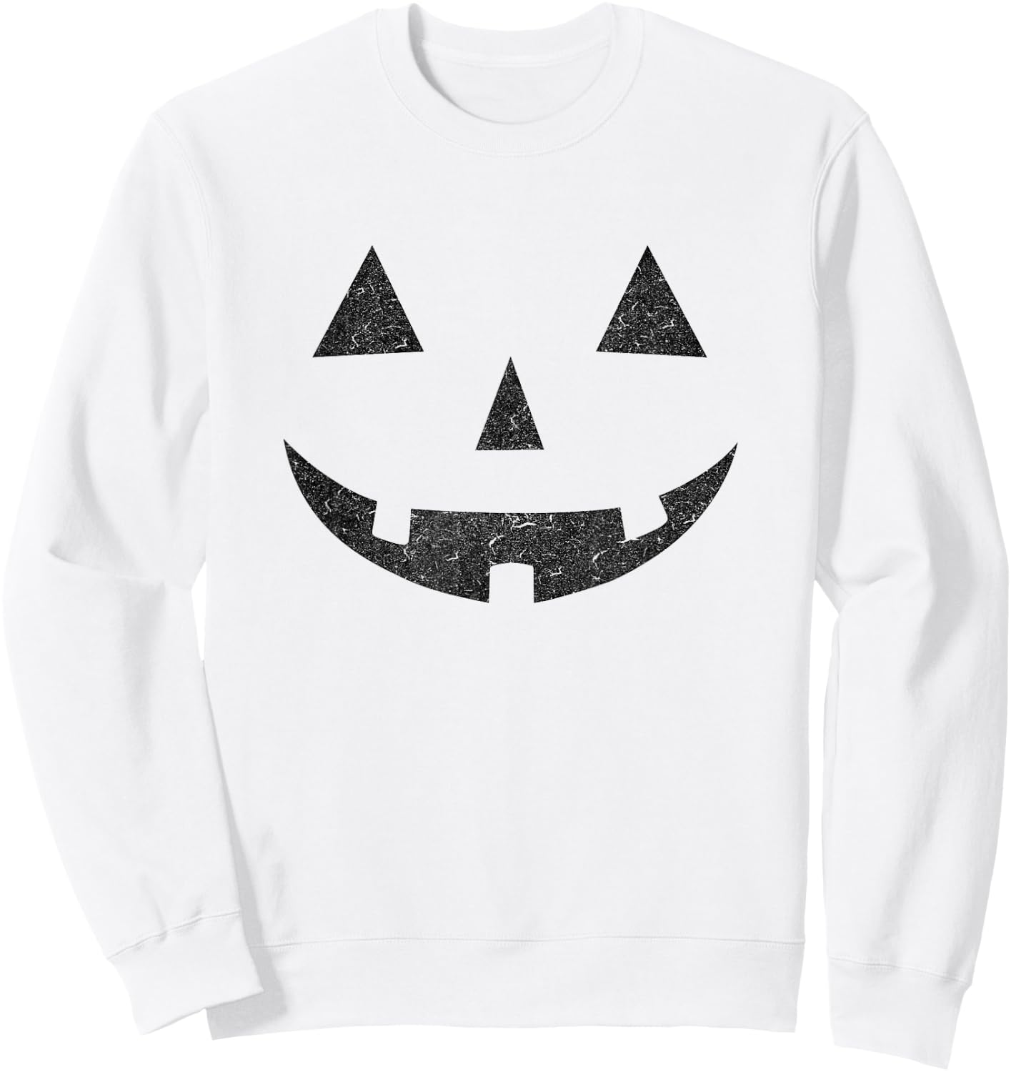 Vintage Jack o Lantern JackoLantern Pumpkin Face Sweatshirt - Sweatshirt | White