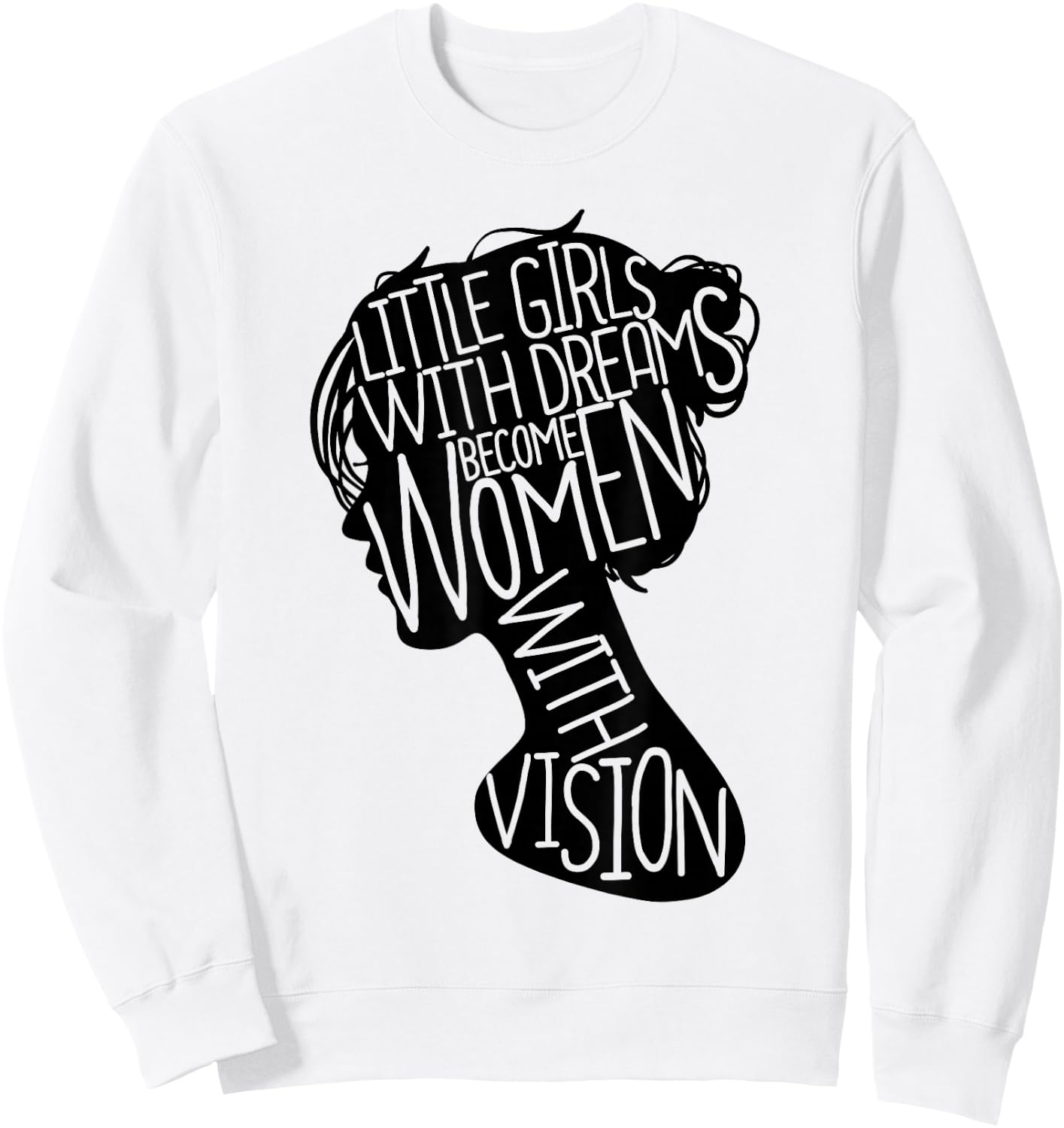 Feminist Rights Social Justice March Shirt for Girls Sweatshirt - Sweatshirt | White