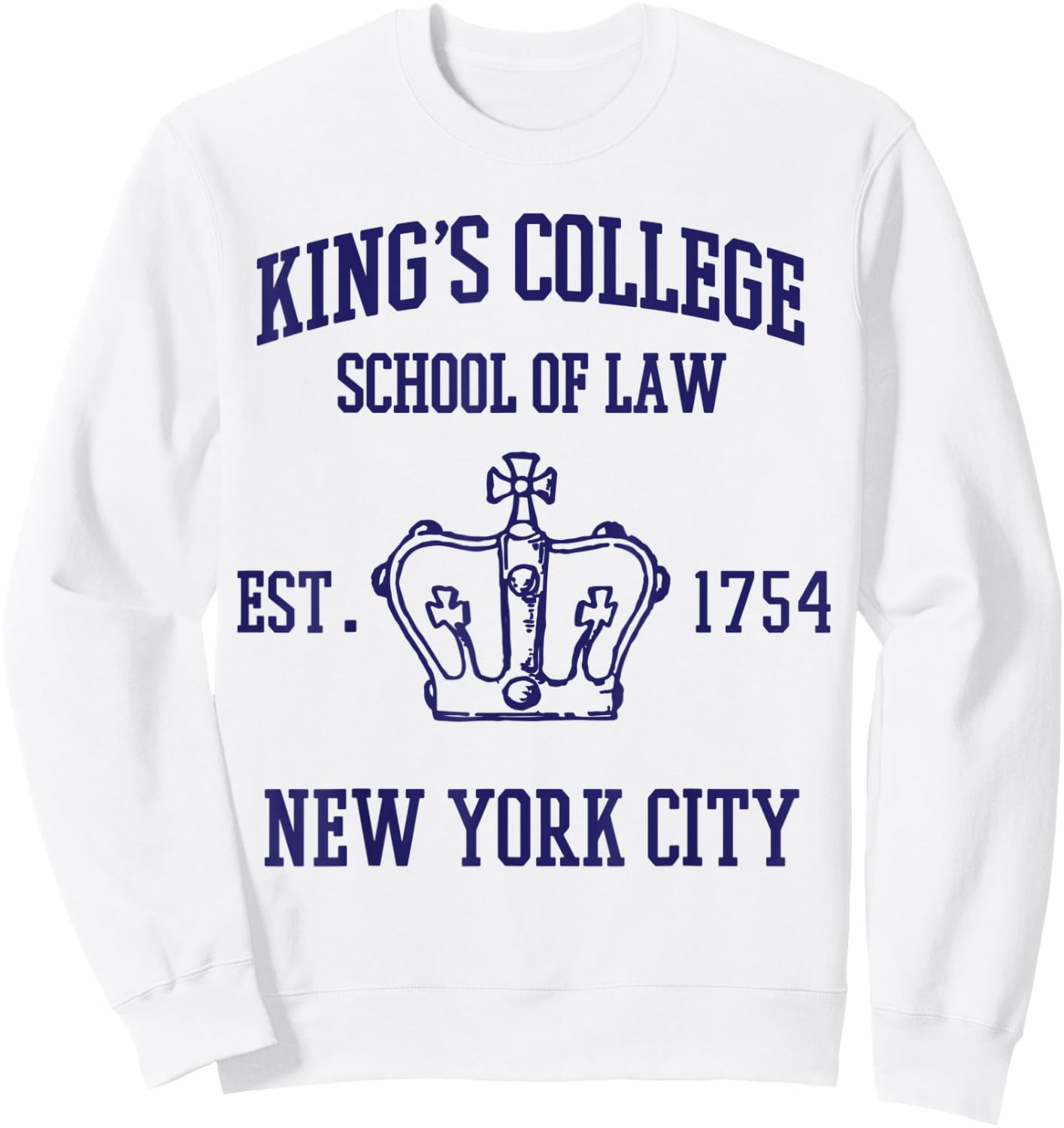 Alexander Hamilton King's College Shirt Sweatshirt - Sweatshirt | White