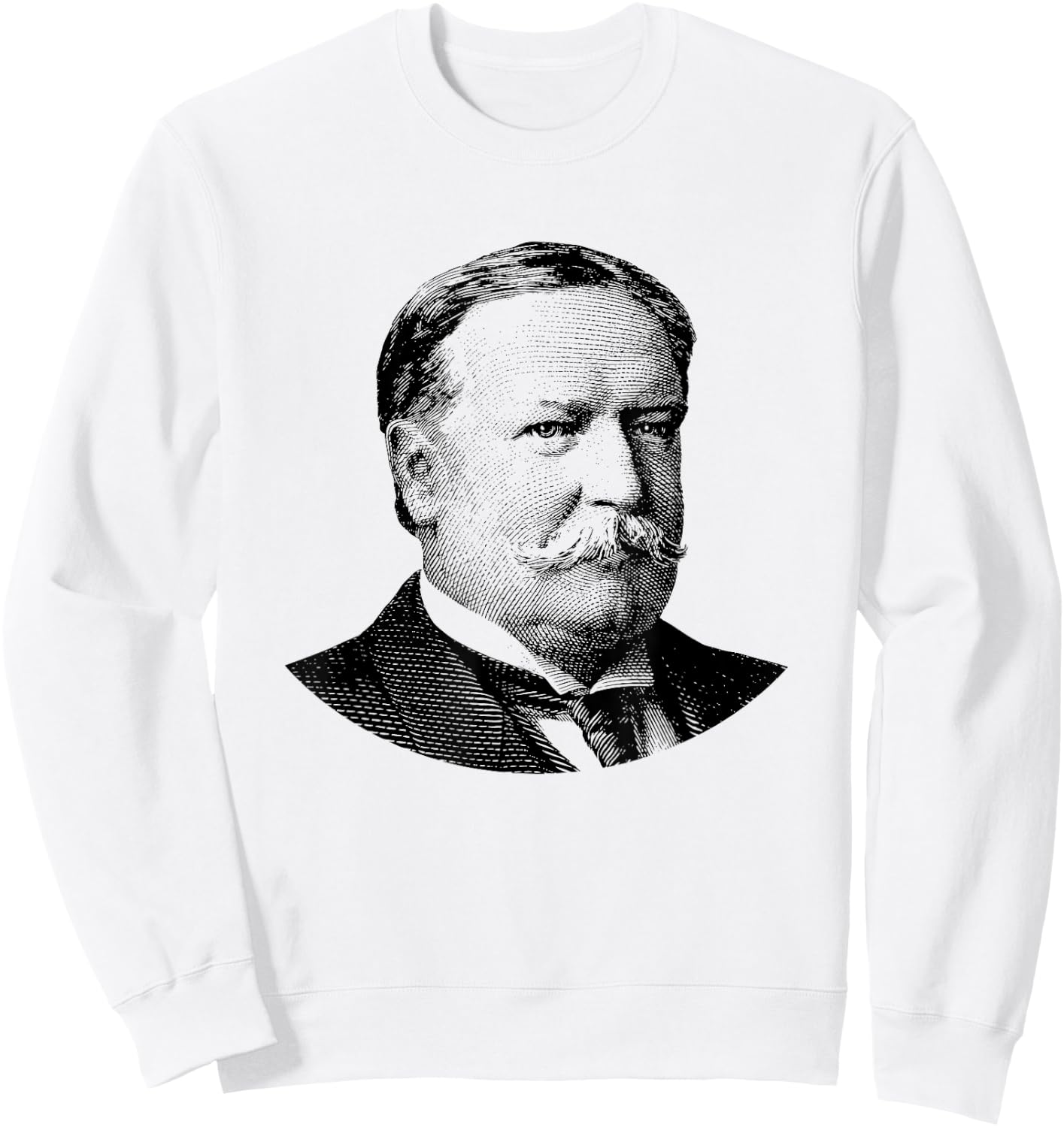 William Howard Taft Sweatshirt - Sweatshirt | White