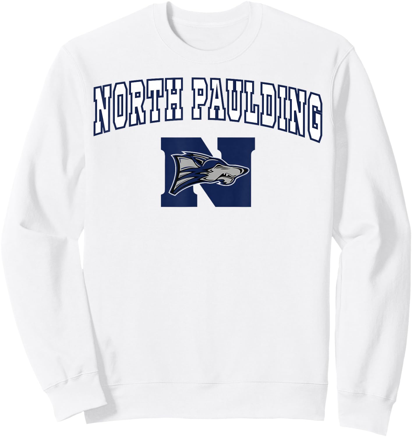 North Paulding High School Wolfpack C2 Sweatshirt - Sweatshirt | White
