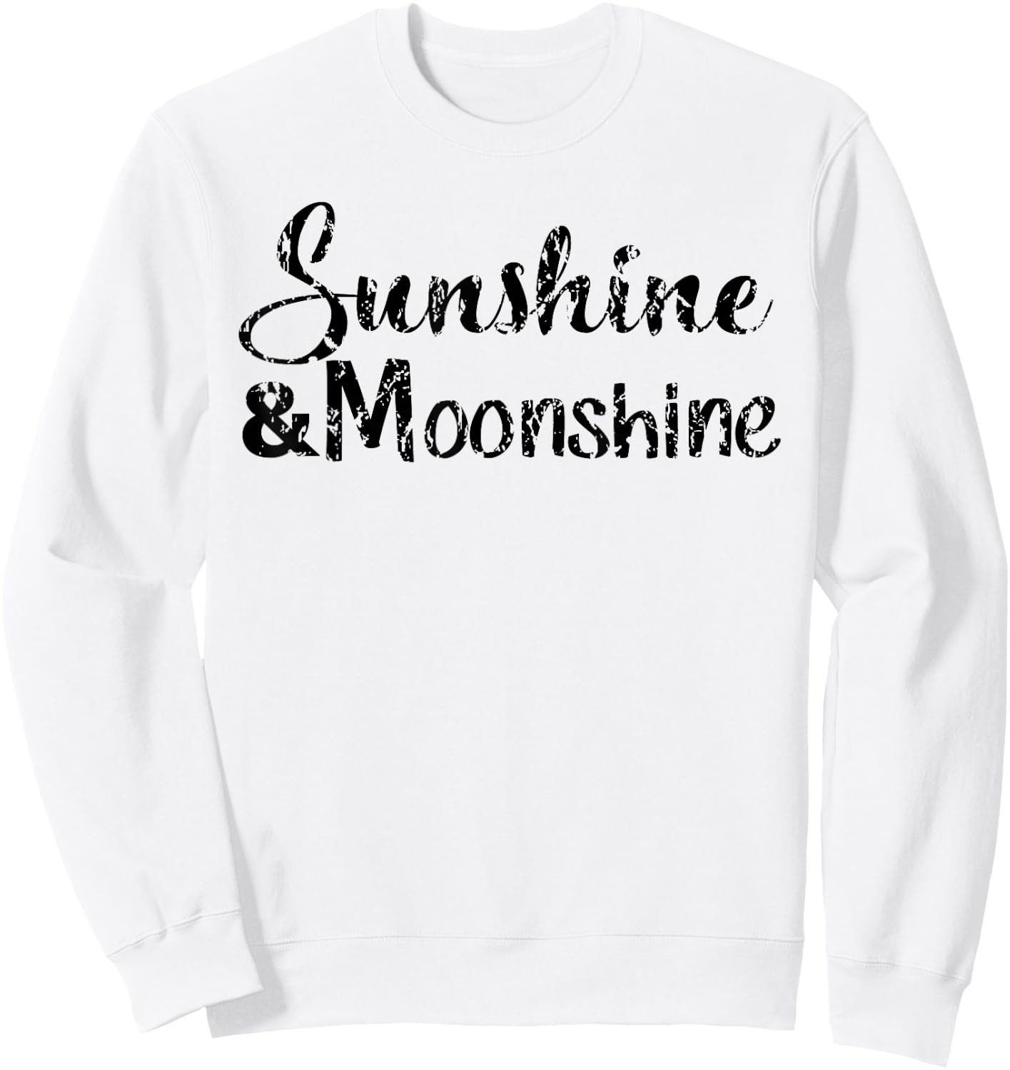 Sunshine and Moonshine Sweatshirt - Sweatshirt | White