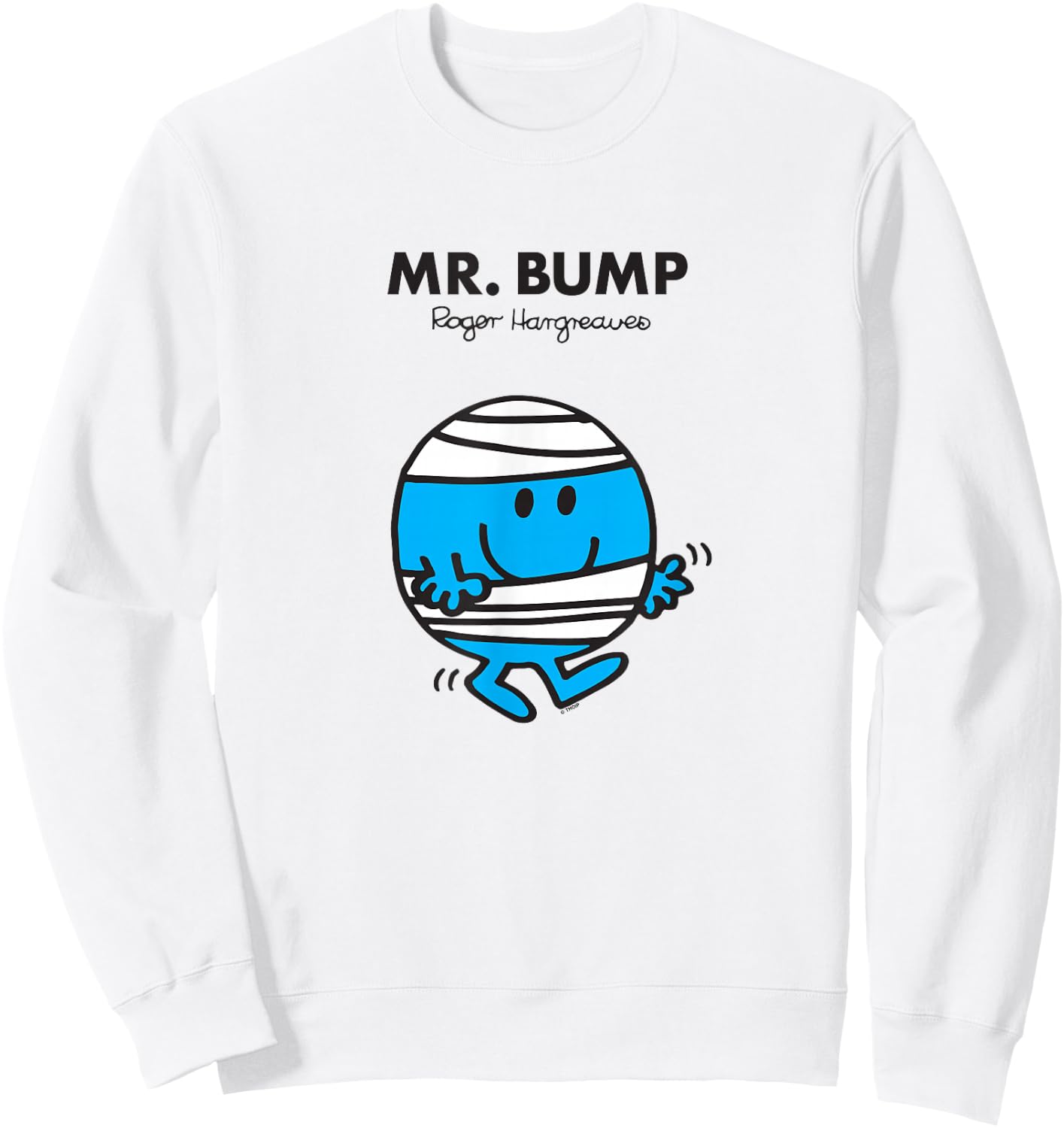 Mr. Men Mr. Bump Sweatshirt - Sweatshirt | White