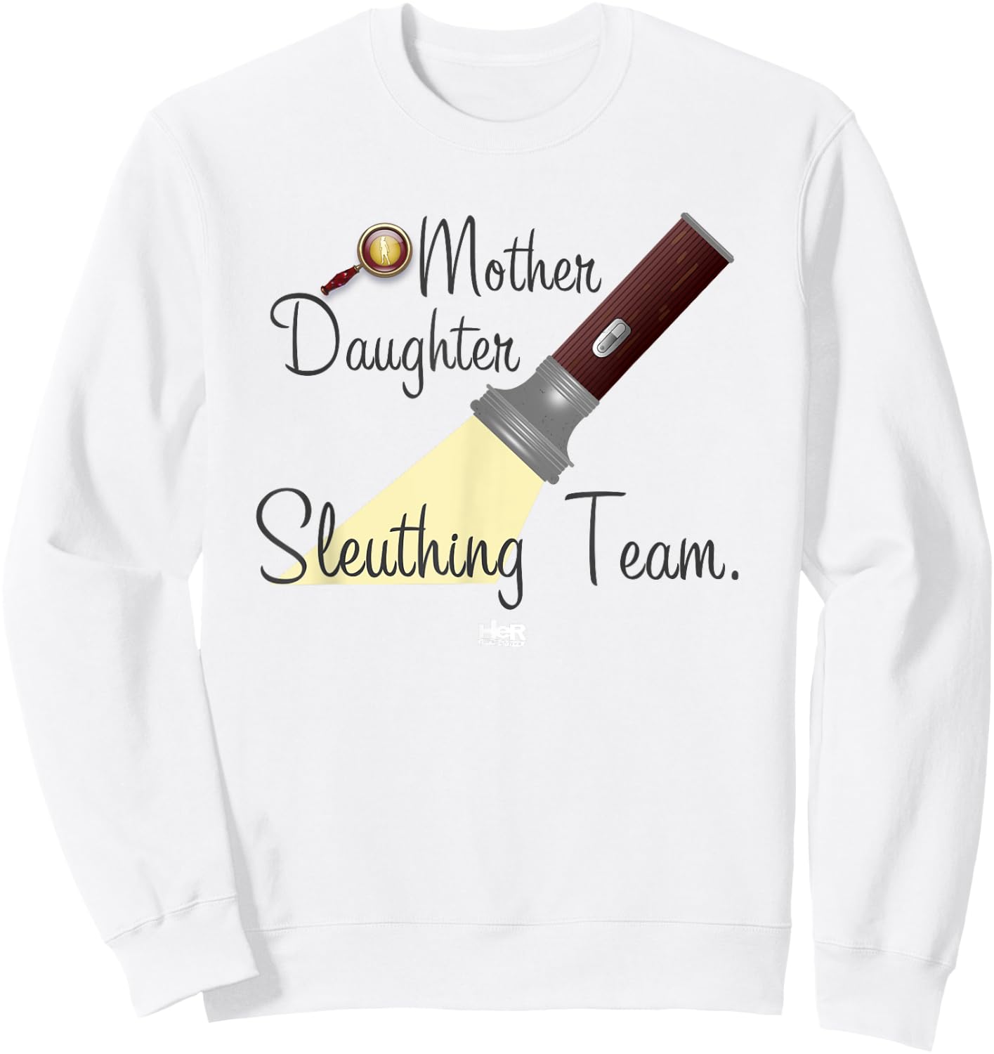Nancy Drew: Mother/Daughter Sleuthing Team Sweatshirt - Sweatshirt | White