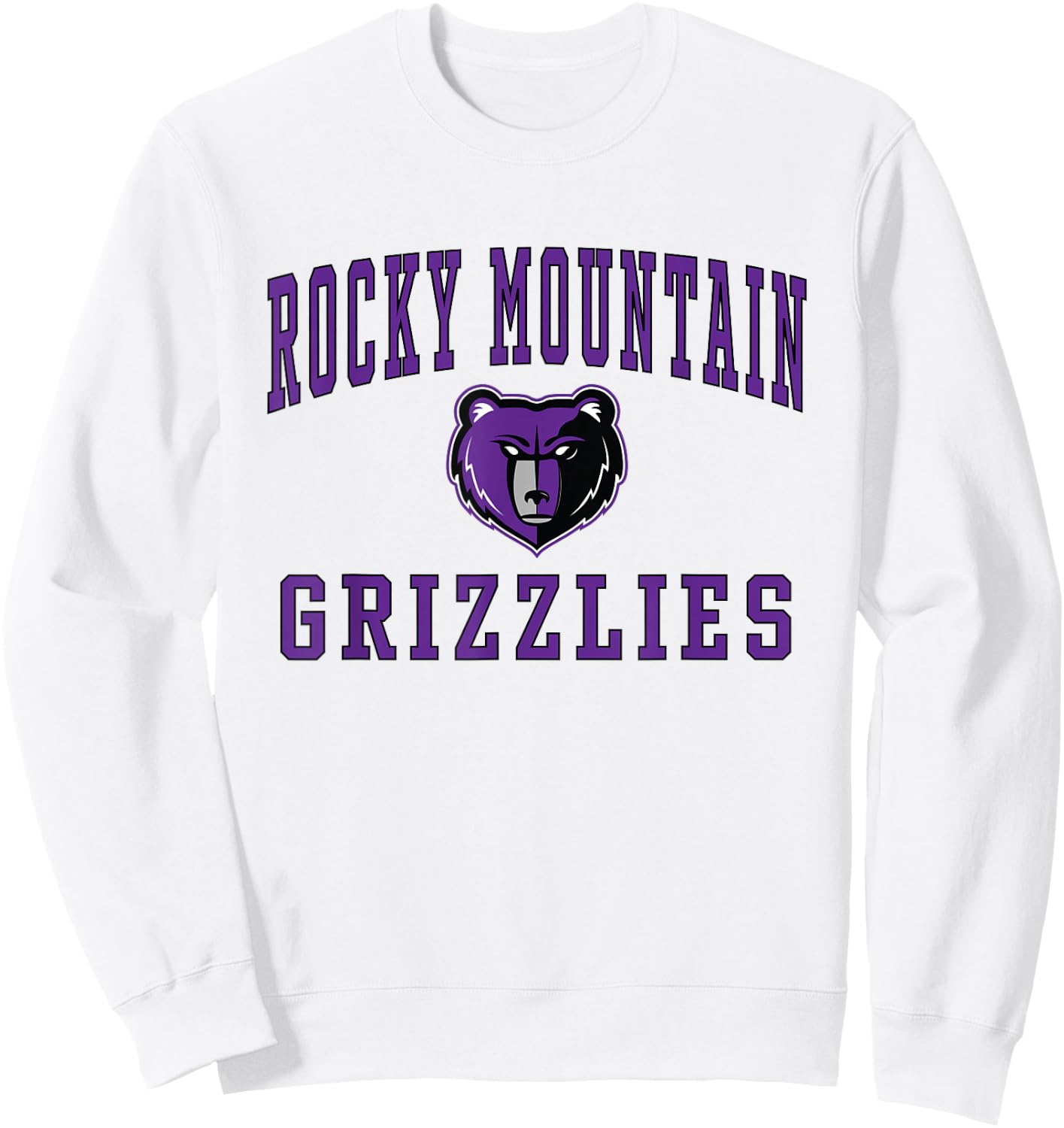 Rocky Mountain High School Grizzlies Sweatshirt - Sweatshirt | White