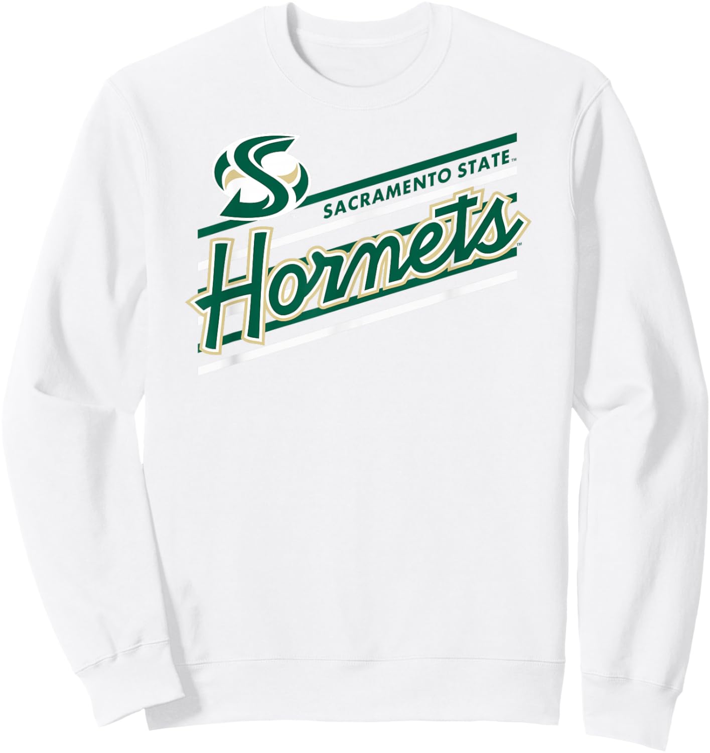 Sacramento State Hornets Retro Performer Gray Sweatshirt - Sweatshirt | White