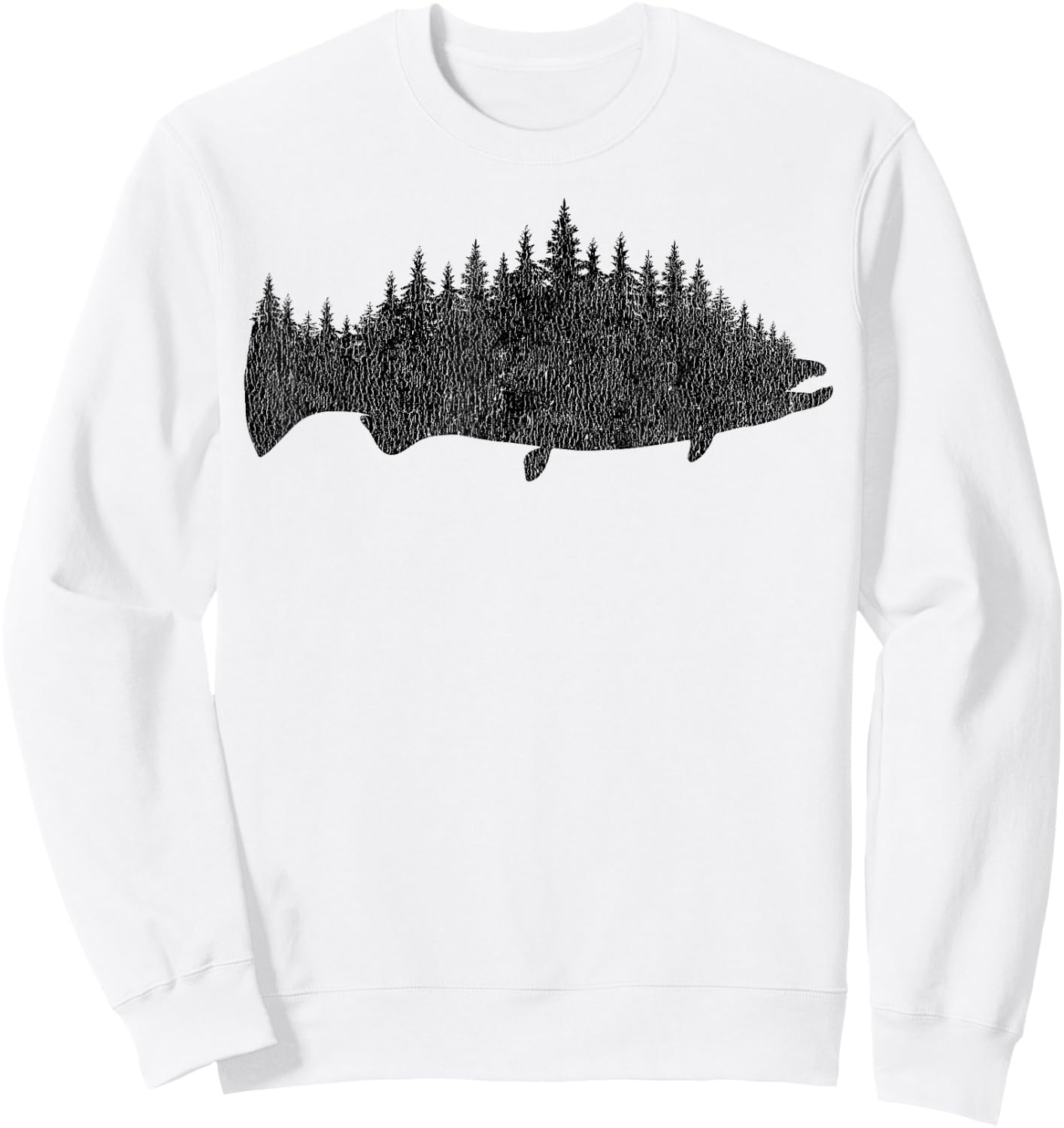 Salmon Fishing - King Salmon Fisherman Gift Sweatshirt - Sweatshirt | White