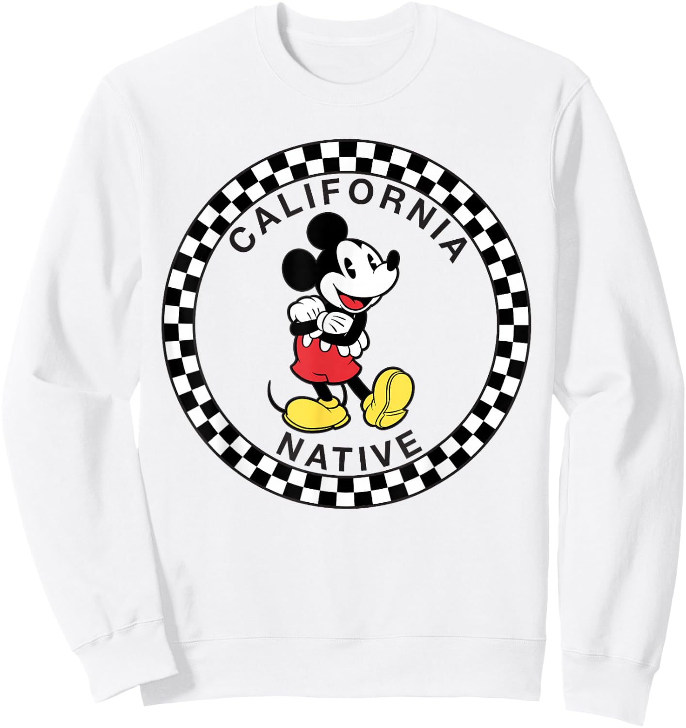 Disney - Mickey Mouse California Native Sweatshirt - Sweatshirt | White